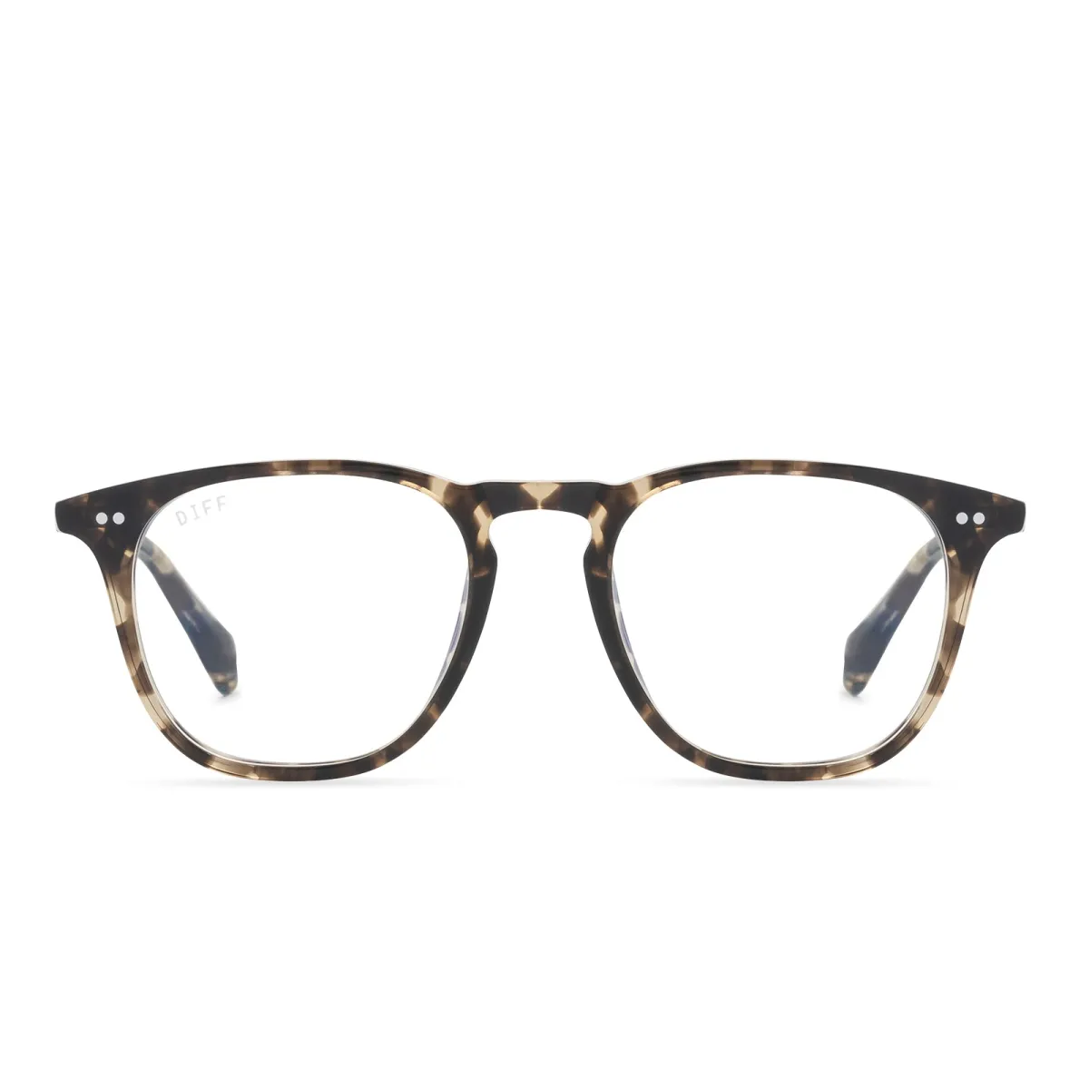 MAXWELL - ESPRESSO TORTOISE + PRESCRIPTION GLASSES sold by Diff Eyewear