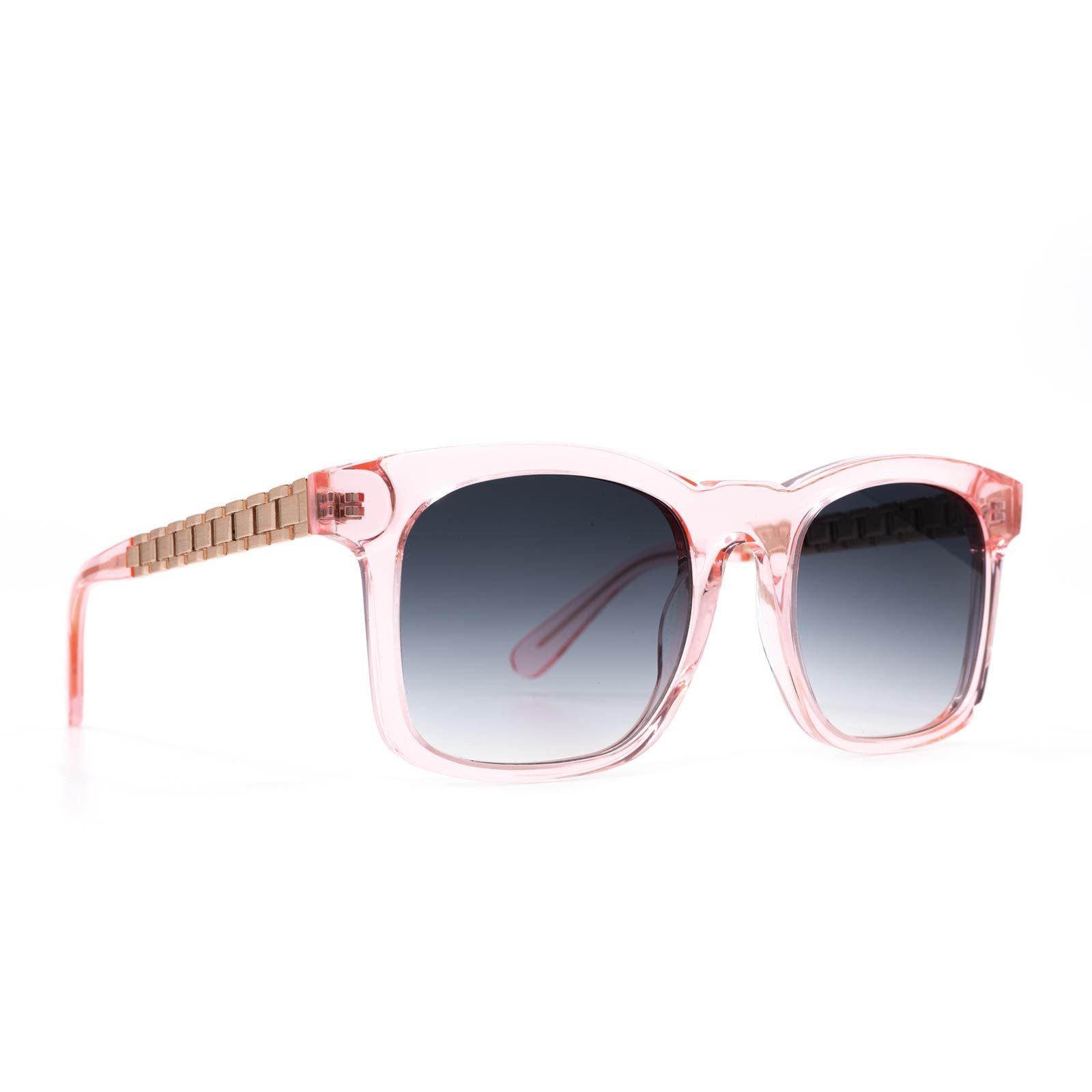 CHANCE - ROSE CRYSTAL + GREY GRADIENT SUNGLASSES sold by Diff Eyewear product image thumbnail 2