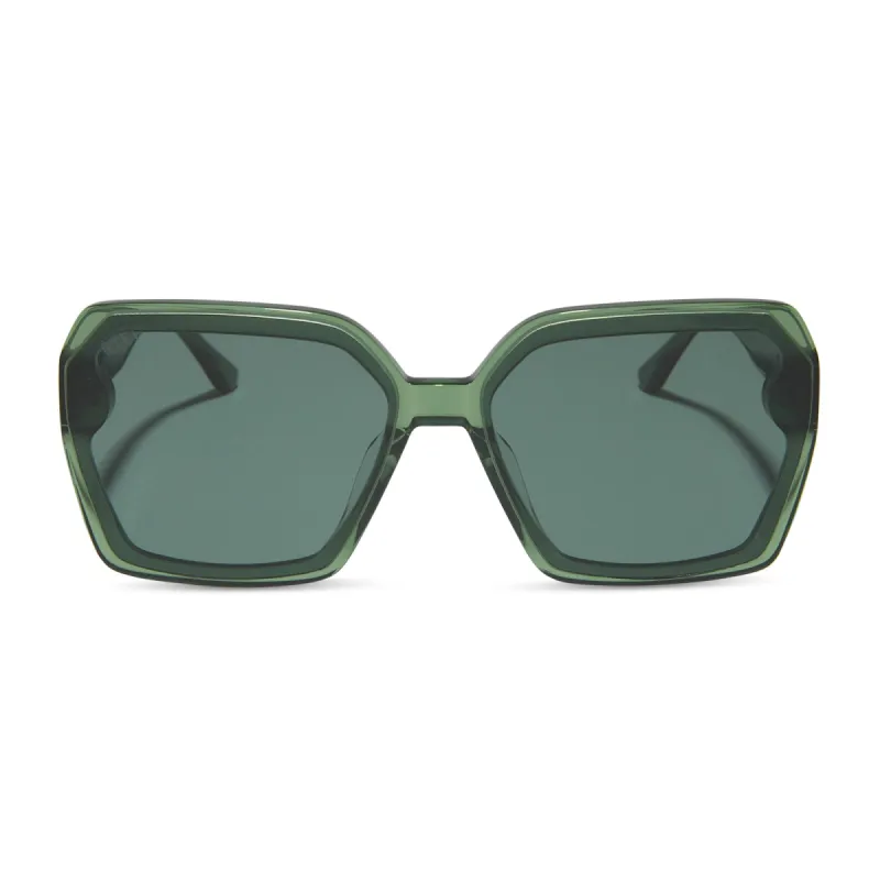 PRESLEY - SAGE CRYSTAL + G15 SUNGLASSES sold by Diff Eyewear