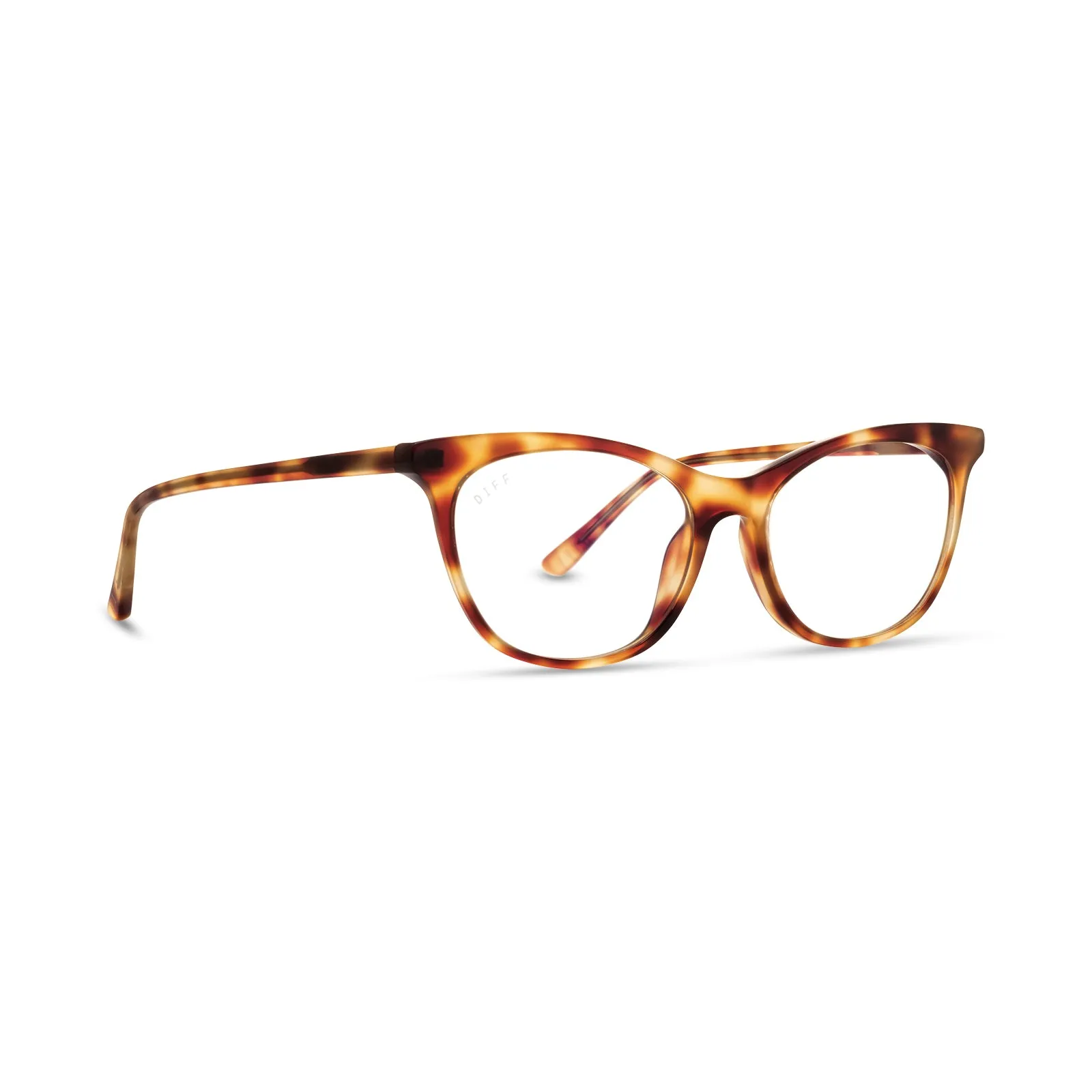JADE - SOLSTICE TORTOISE + BLUE LIGHT TECHNOLOGY GLASSES sold by Diff Eyewear product image thumbnail 2