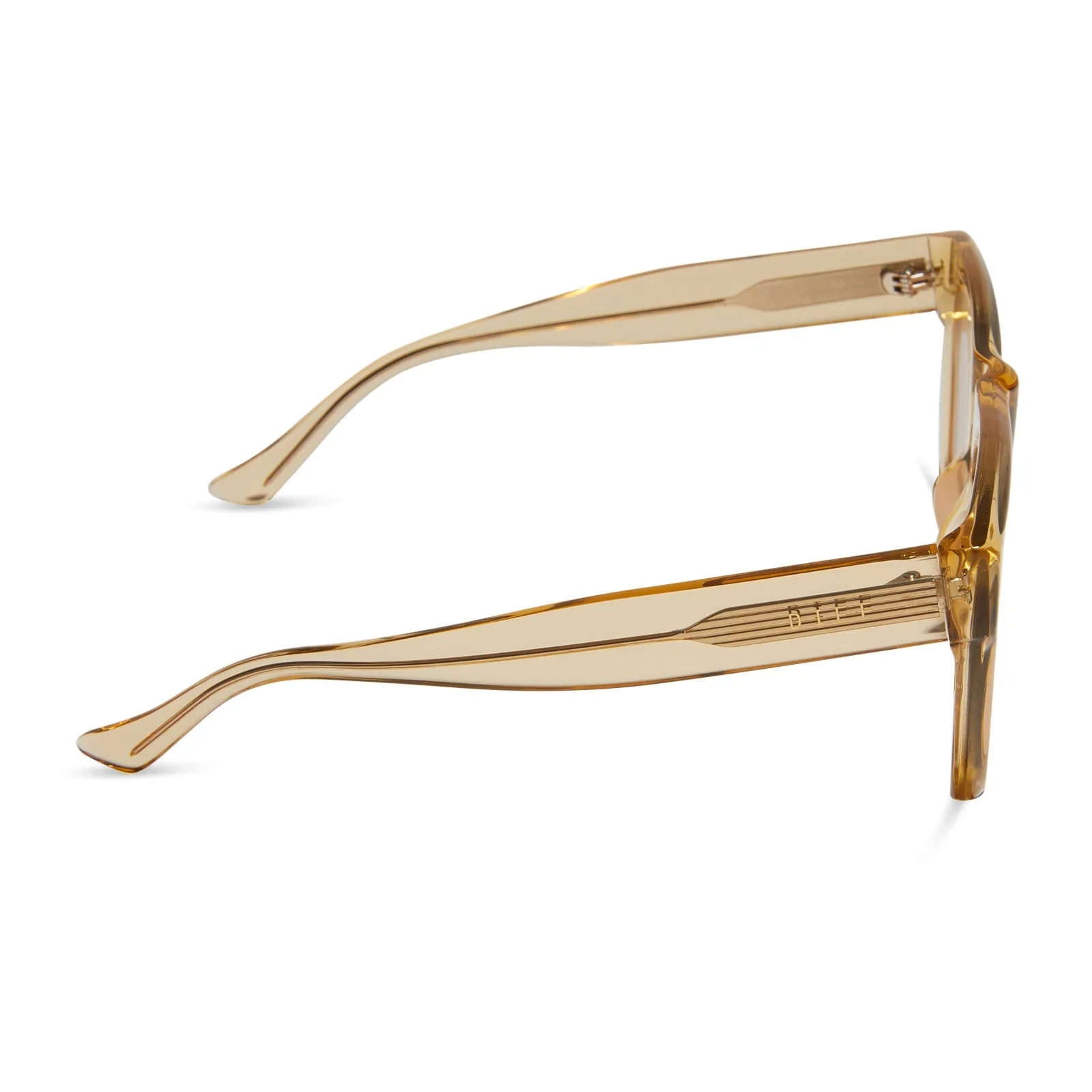 EASTON - HONEY CRYSTAL + HONEY CRYSTAL FLASH SUNGLASSES sold by Diff Eyewear product image thumbnail 3