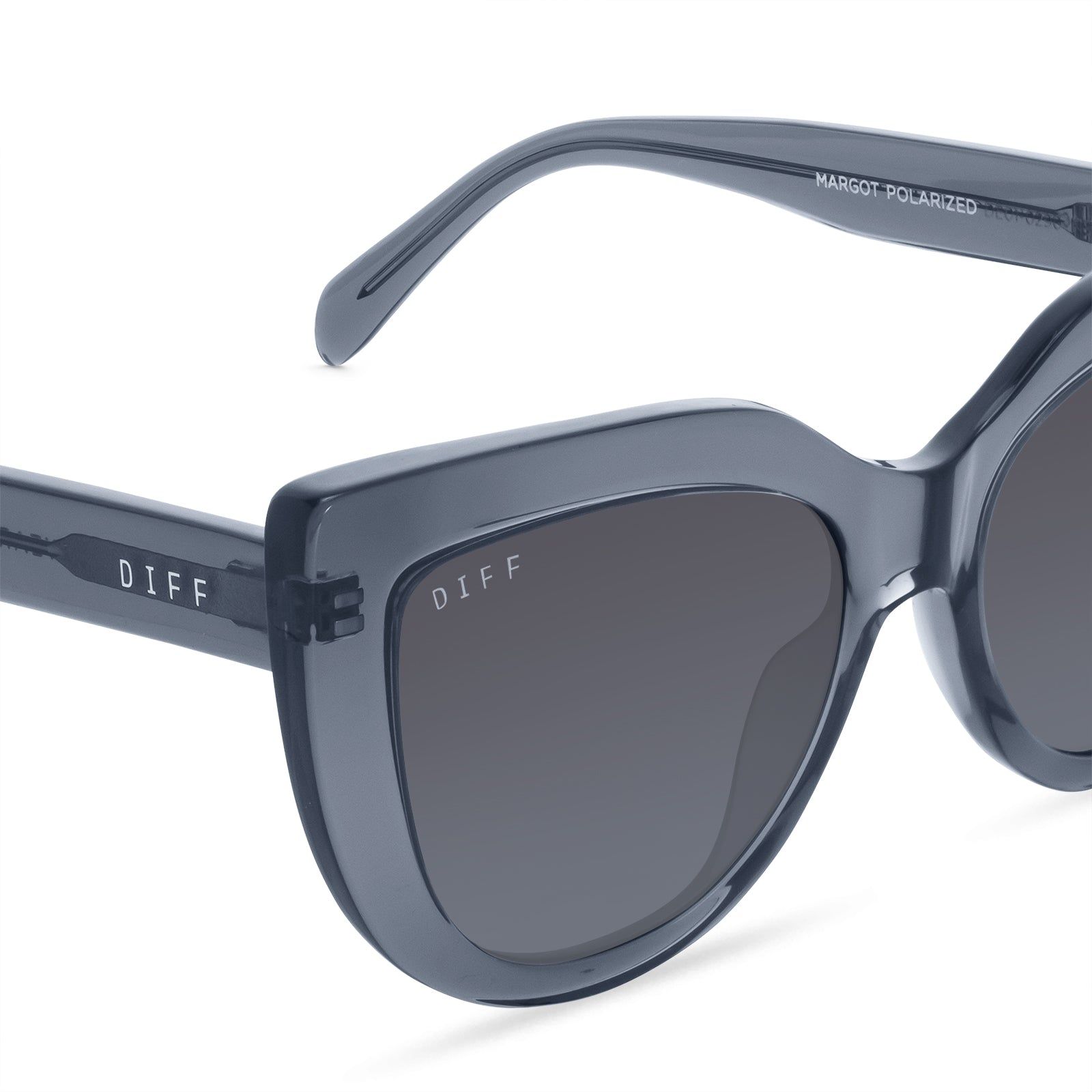 MARGOT - NIGHT SKY + BLUE GRADIENT FLASH + POLARIZED SUNGLASSES sold by Diff Eyewear product image thumbnail 3