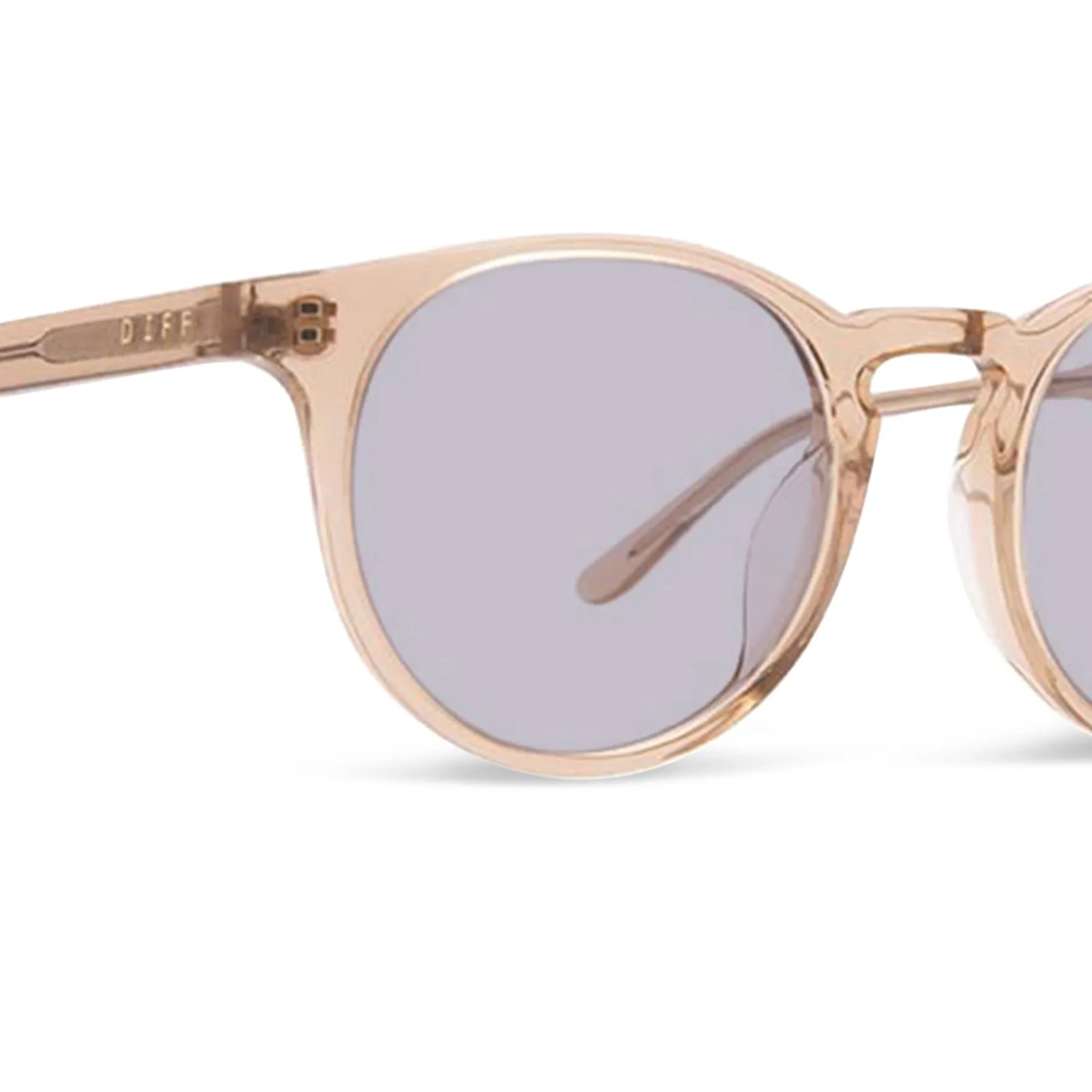 SAWYER - VINTAGE CRYSTAL + LAVENDER FLASH SUNGLASSES sold by Diff Eyewear product image thumbnail 4