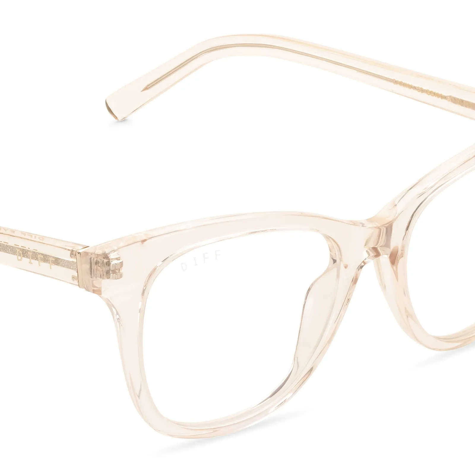 CARINA - SANDSTONE CRYSTAL + BLUE LIGHT TECHNOLOGY GLASSES sold by Diff Eyewear product image thumbnail 3