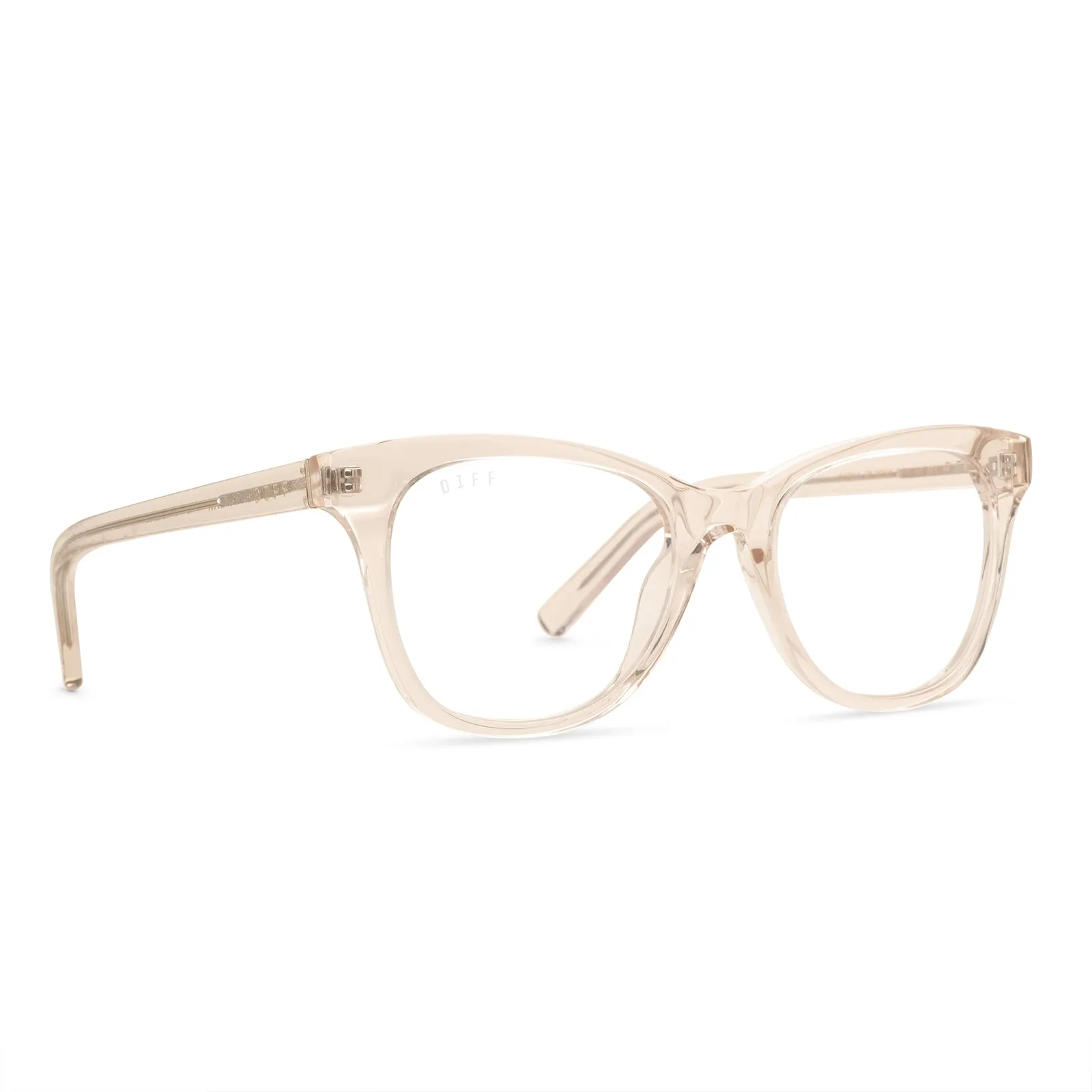 CARINA - SANDSTONE CRYSTAL + BLUE LIGHT TECHNOLOGY GLASSES sold by Diff Eyewear product image thumbnail 2