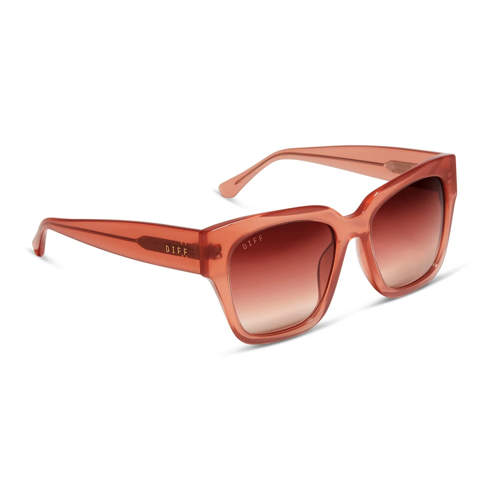 BELLA II - DUSKY MAUVE + DUSK GRADIENT SUNGLASSES sold by Diff Eyewear product image thumbnail 2