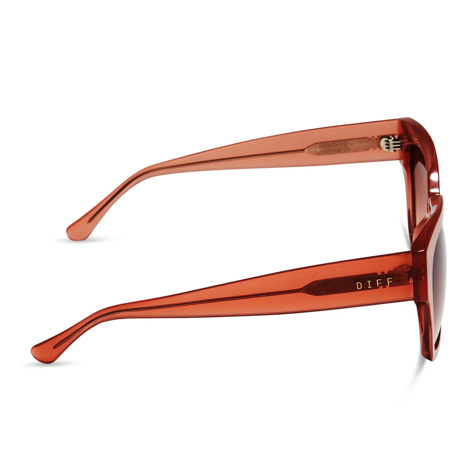 BELLA II - DUSKY MAUVE + DUSK GRADIENT SUNGLASSES sold by Diff Eyewear product image thumbnail 3