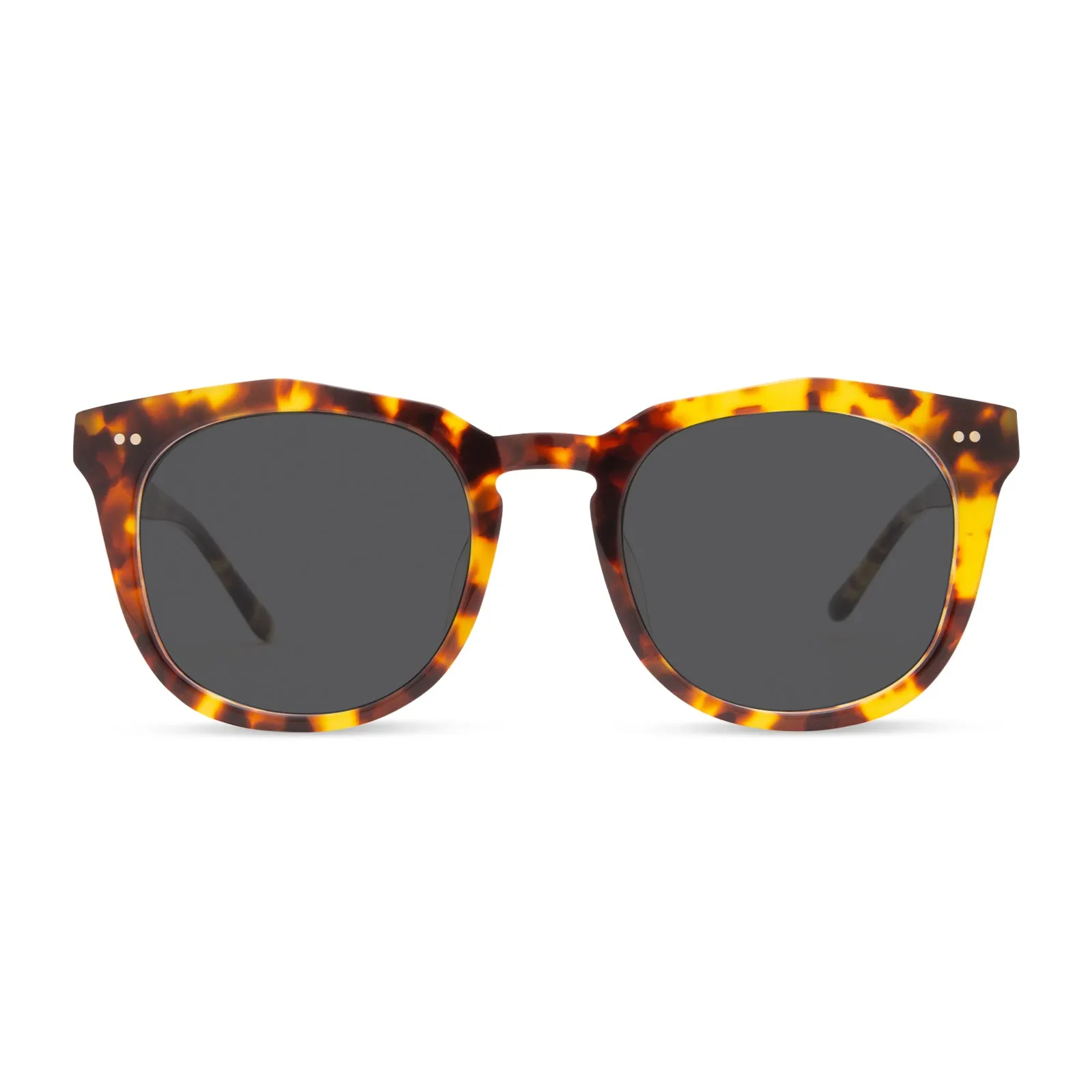 WESTON - AMBER TORTOISE + GREY SUNGLASSES sold by Diff Eyewear