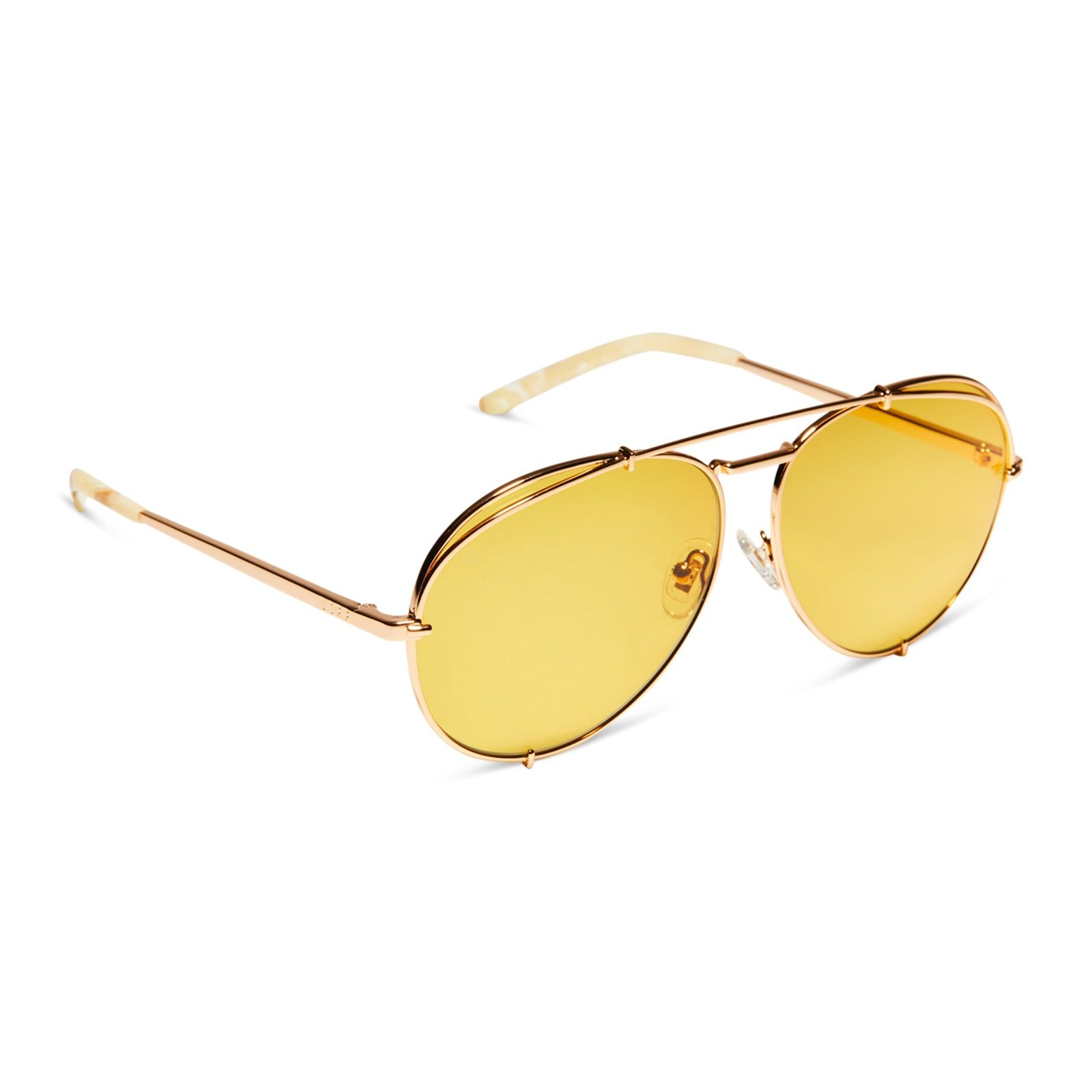 KOKO - GOLD + HONEY BEE SUNGLASSES sold by Diff Eyewear product image thumbnail 2