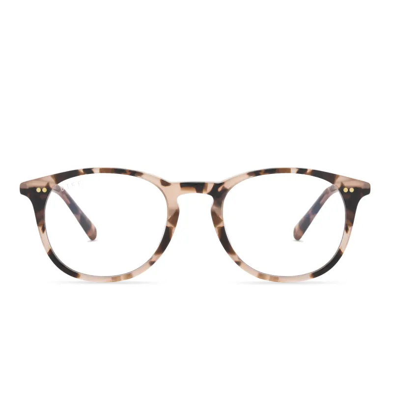 JAXSON - HIMALAYAN TORTOISE + PRESCRIPTION GLASSES sold by Diff Eyewear
