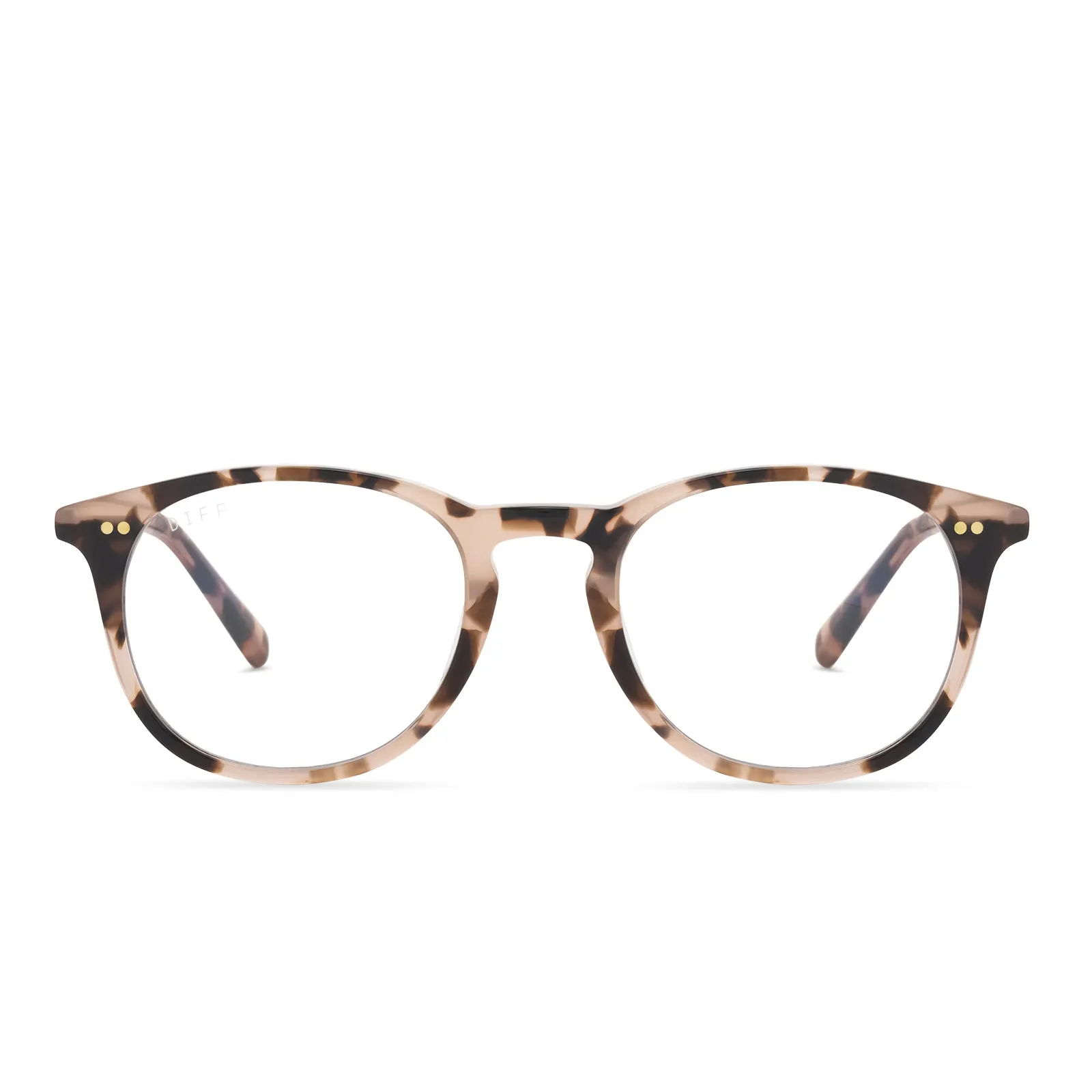 JAXSON - HIMALAYAN TORTOISE + PRESCRIPTION GLASSES sold by Diff Eyewear