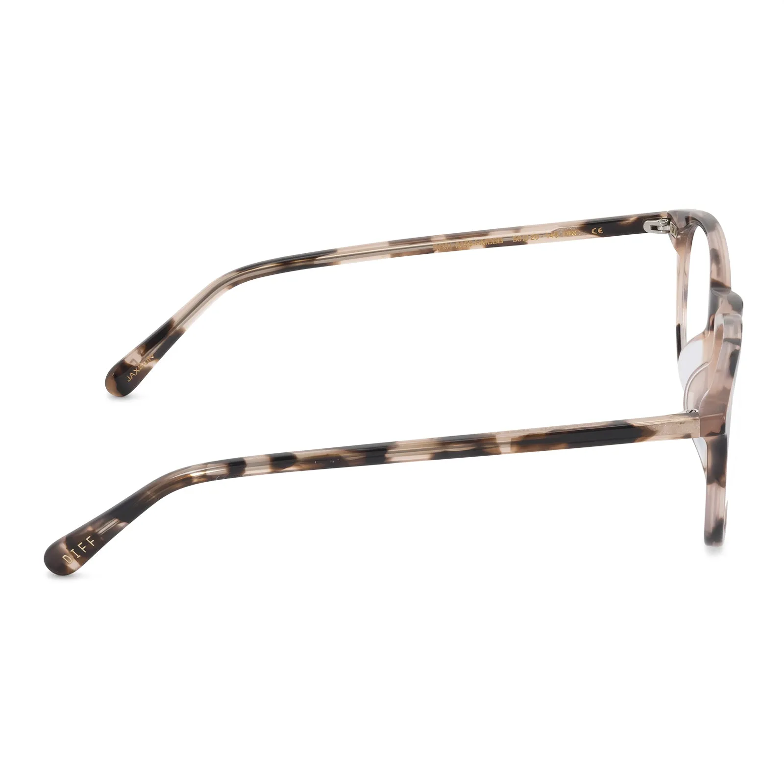 JAXSON - HIMALAYAN TORTOISE + PRESCRIPTION GLASSES sold by Diff Eyewear product image thumbnail 4
