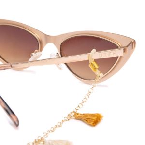 Tassel Chain - Marigold Blush Cream sold by Diff Eyewear