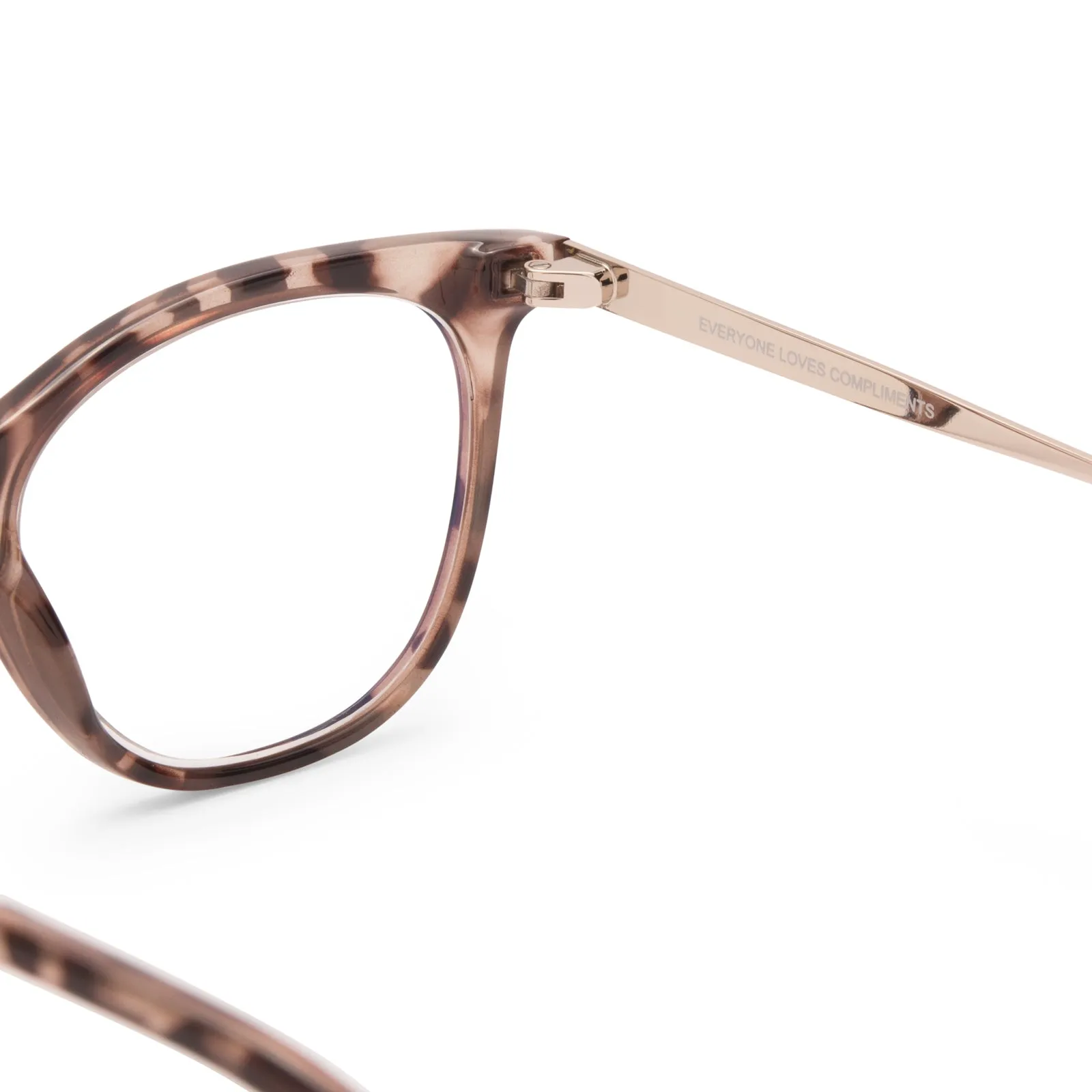 DARCY - BEIGE TORTOISE + BLUE LIGHT READERS sold by Diff Eyewear product image thumbnail 3