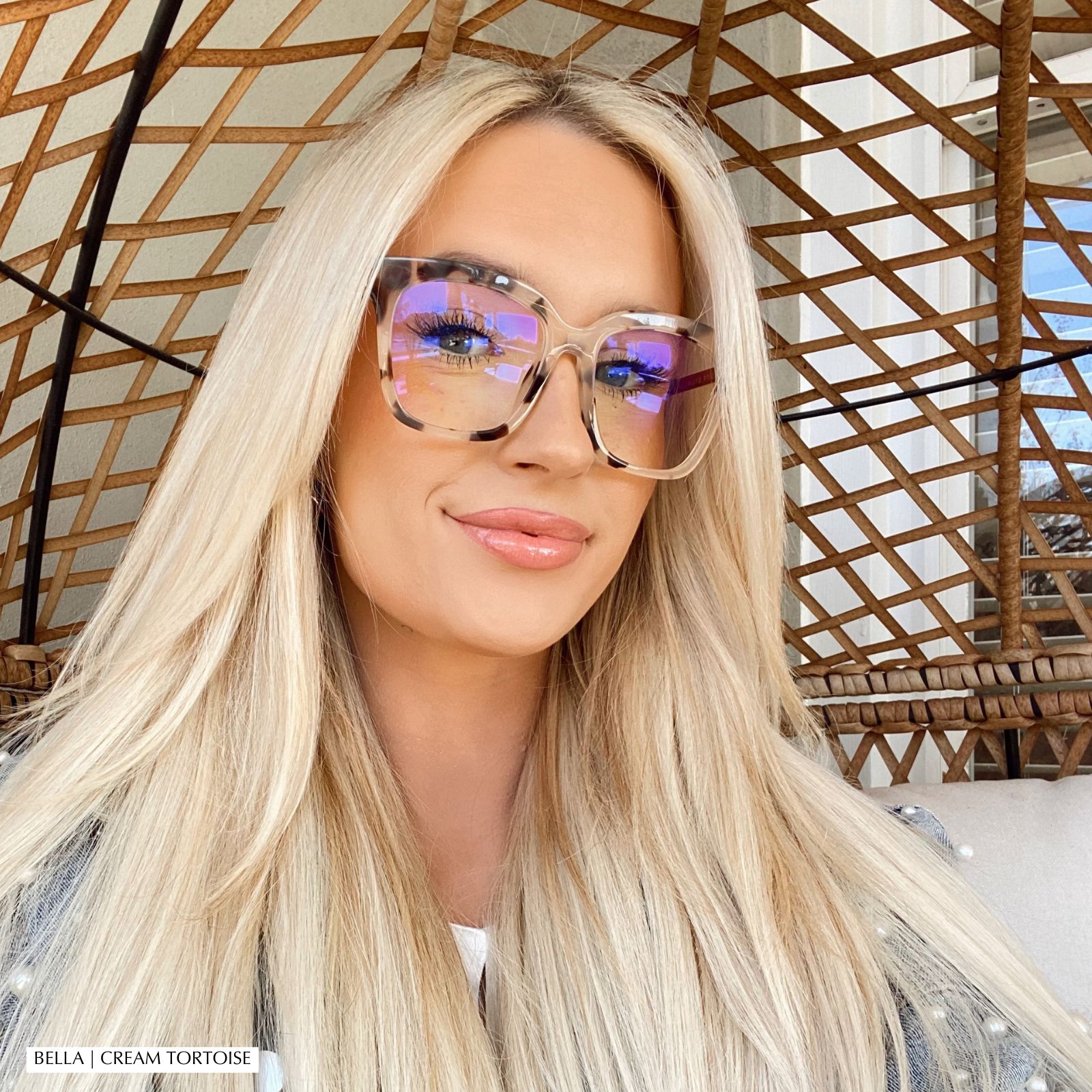 BELLA - RUSTIQUE + BLUE LIGHT TECHNOLOGY GLASSES sold by Diff Eyewear product image thumbnail 5