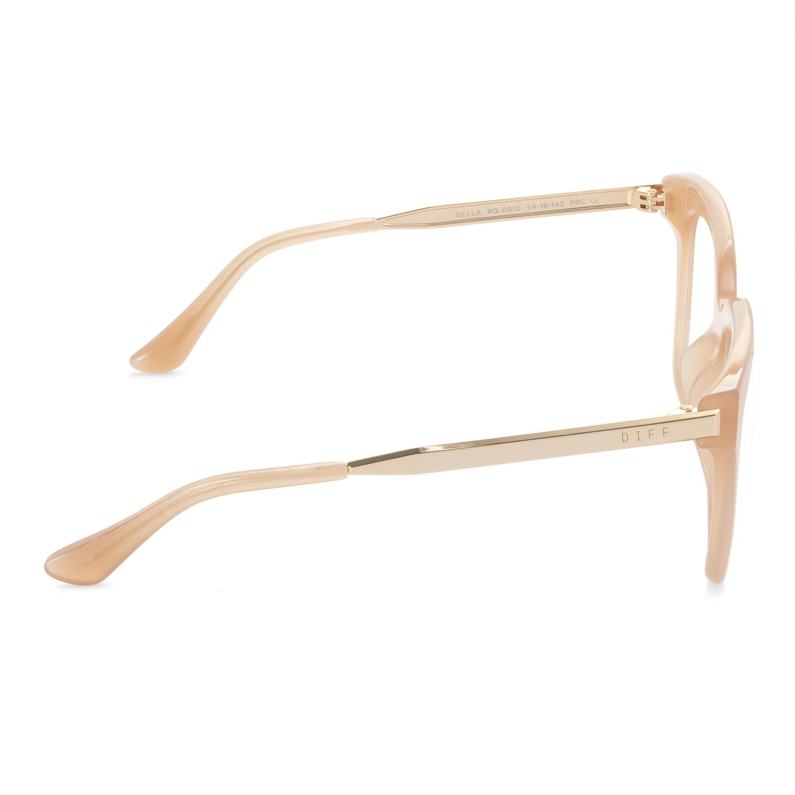 BELLA - RUSTIQUE + BLUE LIGHT TECHNOLOGY GLASSES sold by Diff Eyewear product image thumbnail 4