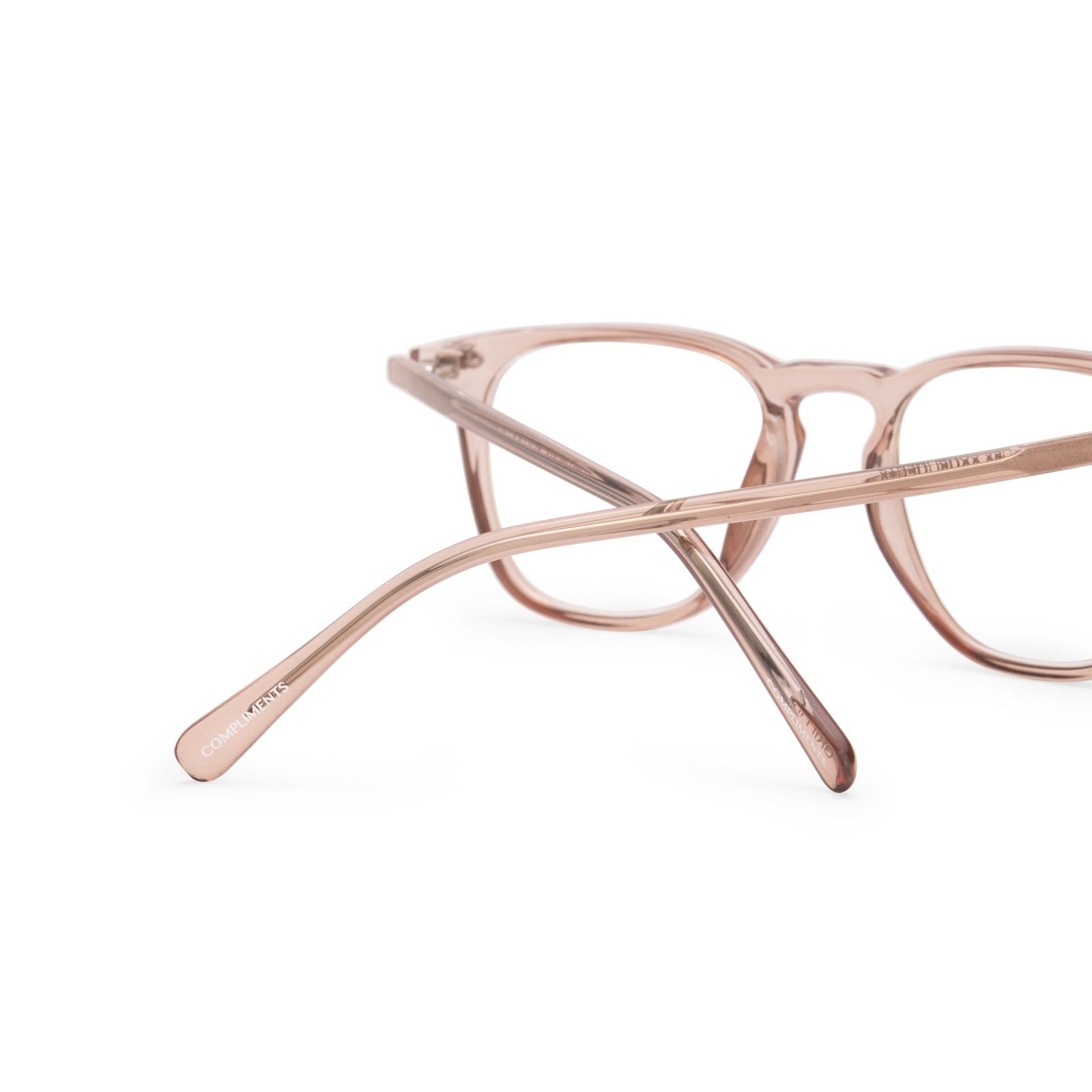 GRIFFIN - VINTAGE CRYSTAL + CLEAR GLASSES sold by Diff Eyewear product image thumbnail 4