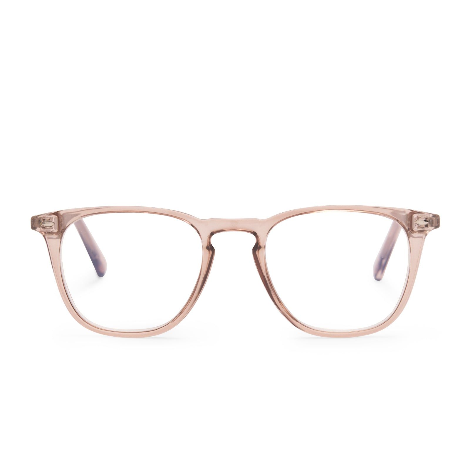 GRIFFIN - VINTAGE CRYSTAL + CLEAR GLASSES sold by Diff Eyewear