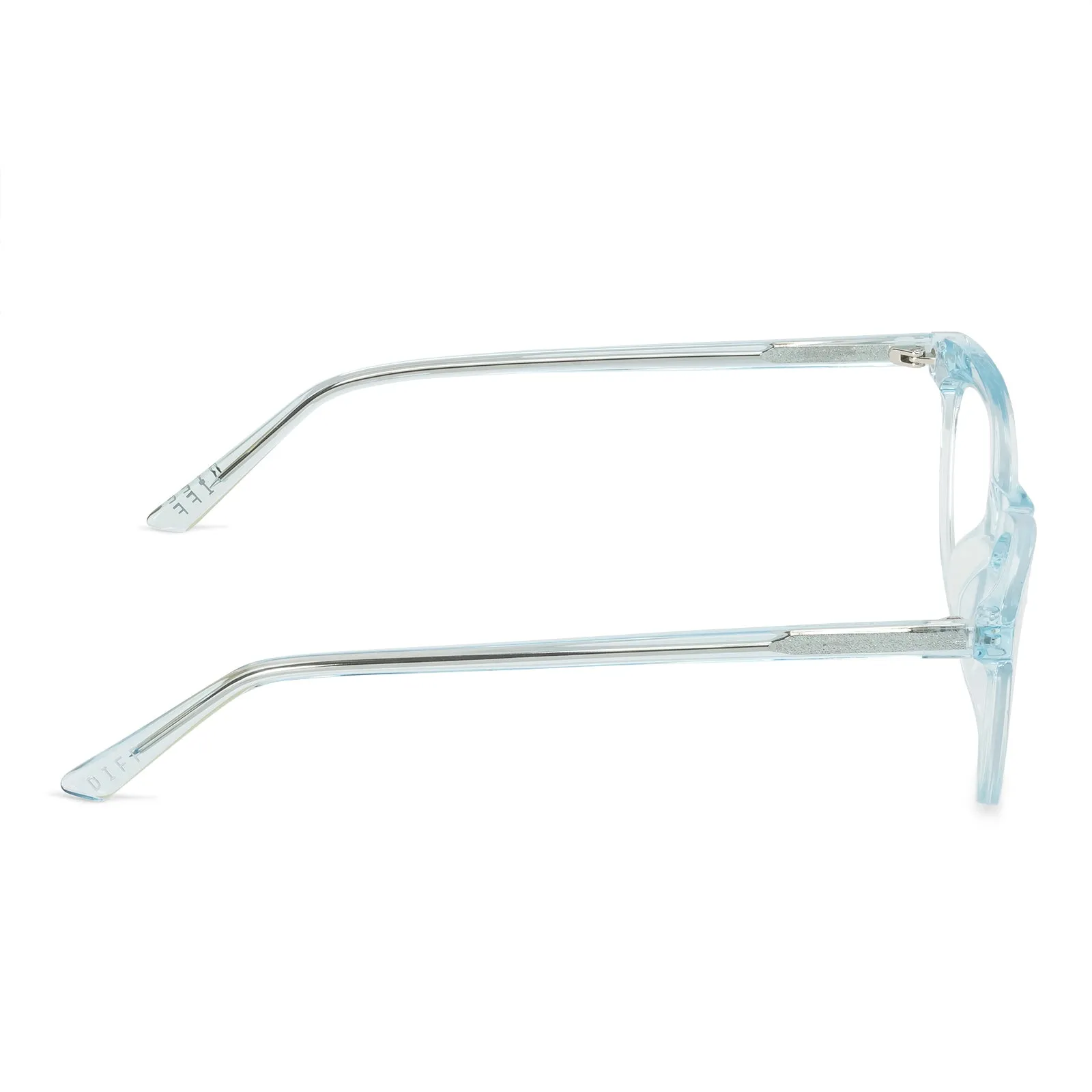 JADE - AQUA SEA CRYSTAL + BLUE LIGHT TECHNOLOGY GLASSES sold by Diff Eyewear product image thumbnail 4