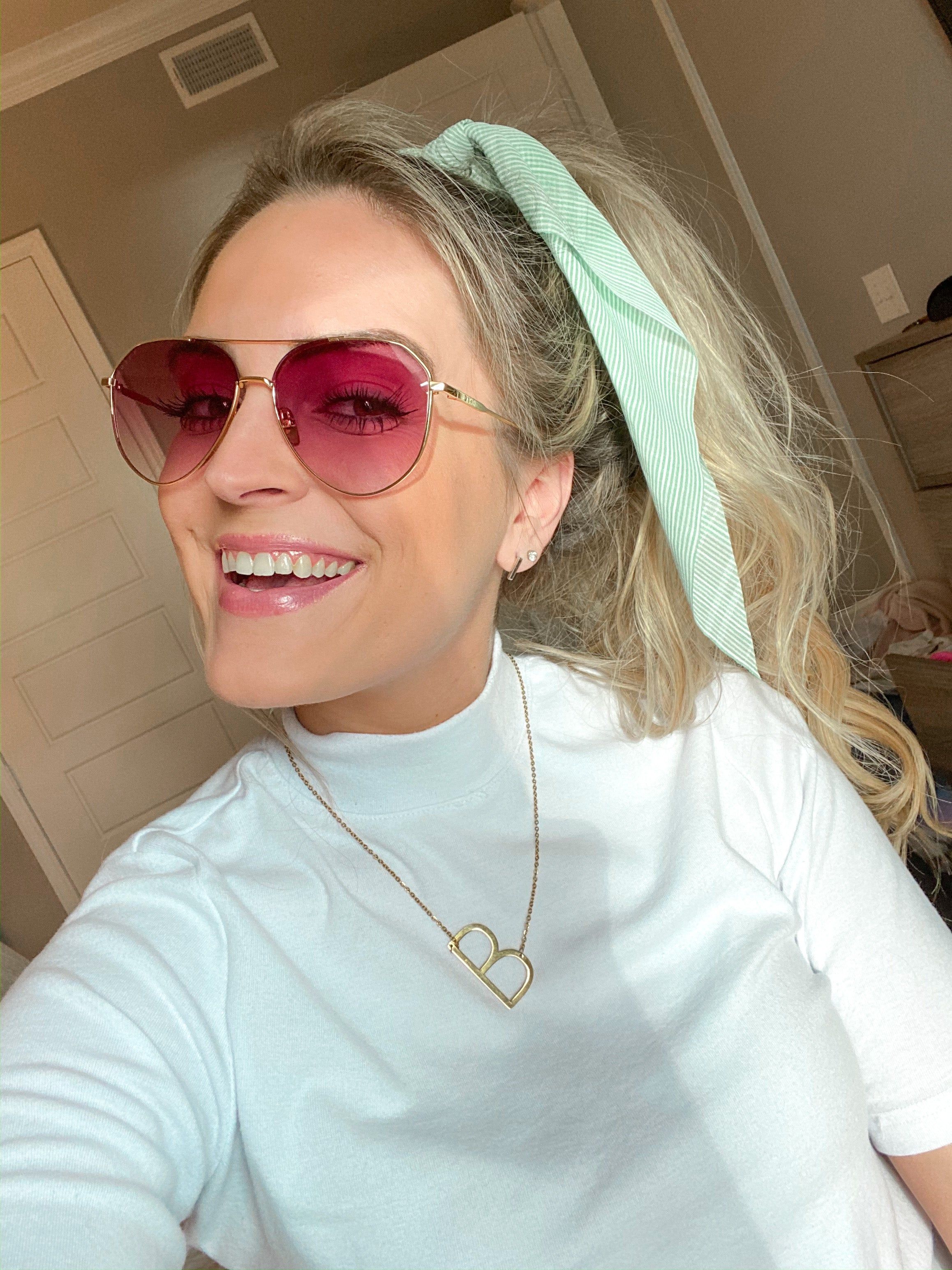 DASH - GOLD + ROSE GRADIENT SUNGLASSES sold by Diff Eyewear product image thumbnail 7