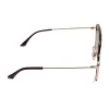 CYNTHIA - GOLD W BORDEAUX TEMPLE TIPS + WINE GRADIENT + POLARIZED SUNGLASSES sold by Diff Eyewear