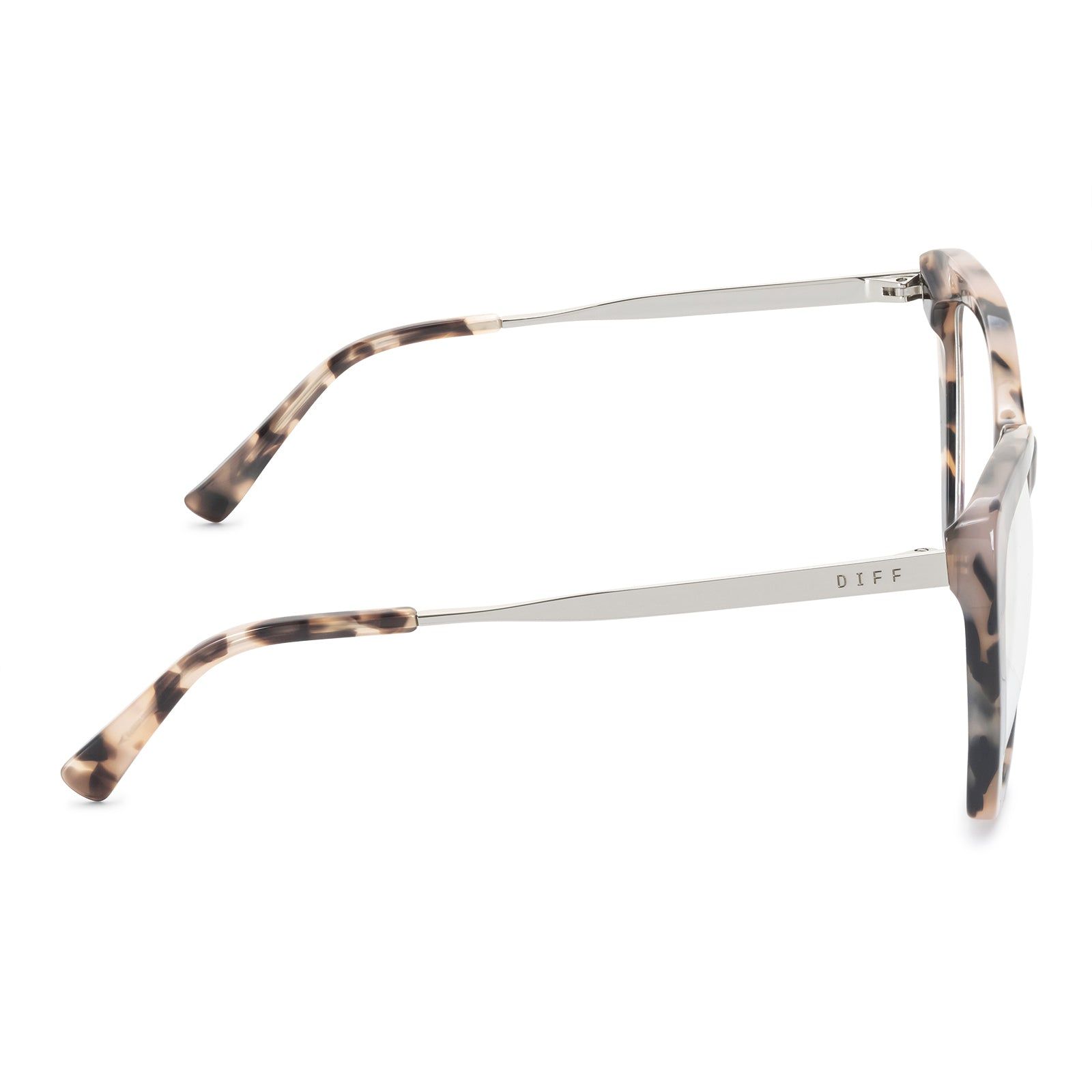 BECKY IV - HIMALAYAN TORTOISE + BLUE LIGHT GLASSES sold by Diff Eyewear product image thumbnail 5