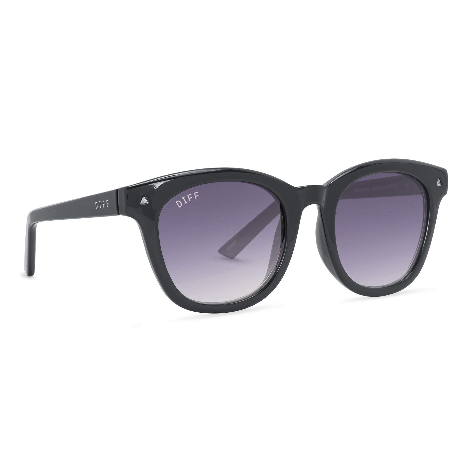 QUINN - BLACK + GREY GRADIENT SUNGLASSES sold by Diff Eyewear product image thumbnail 2