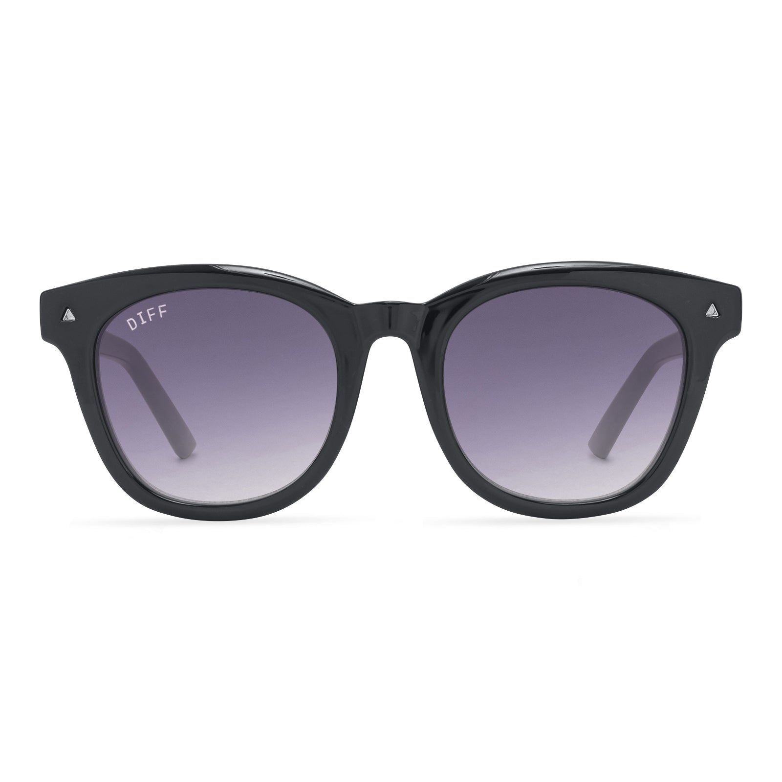 QUINN - BLACK + GREY GRADIENT SUNGLASSES sold by Diff Eyewear