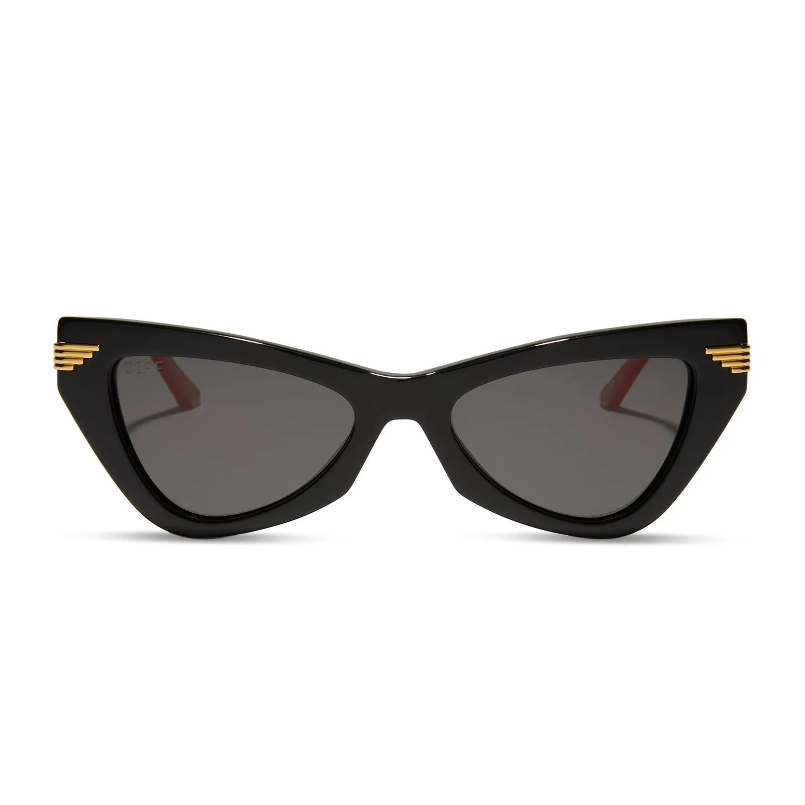 BLACK WIDOW - BLACK + GREY + POLARIZED SUNGLASSES sold by Diff Eyewear