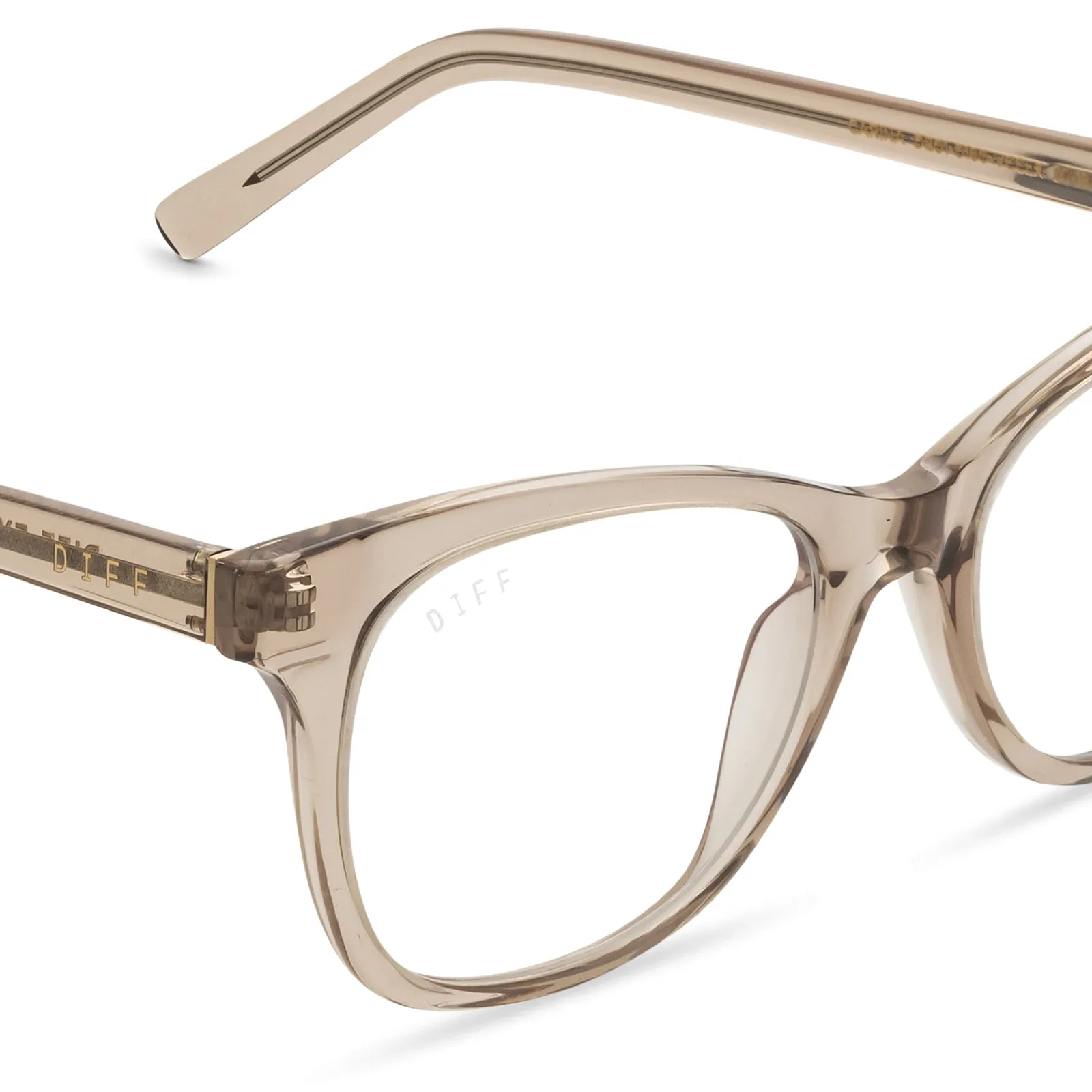 CARINA - VINTAGE CRYSTAL + PRESCRIPTION GLASSES sold by Diff Eyewear product image thumbnail 4