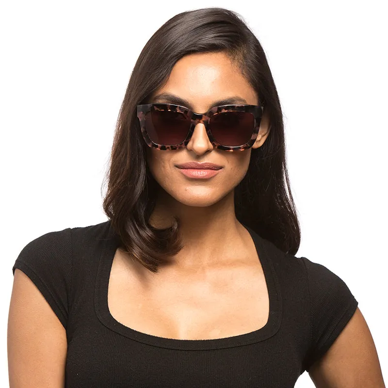CARSON - HIMALAYAN TORTOISE + ROSE GRADIENT + POLARIZED SUNGLASSES sold by Diff Eyewear product image thumbnail 4
