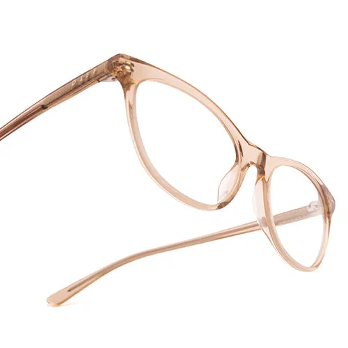 JADE - VINTAGE CRYSTAL + BLUE LIGHT TECHNOLOGY CLEAR GLASSES sold by Diff Eyewear product image thumbnail 4