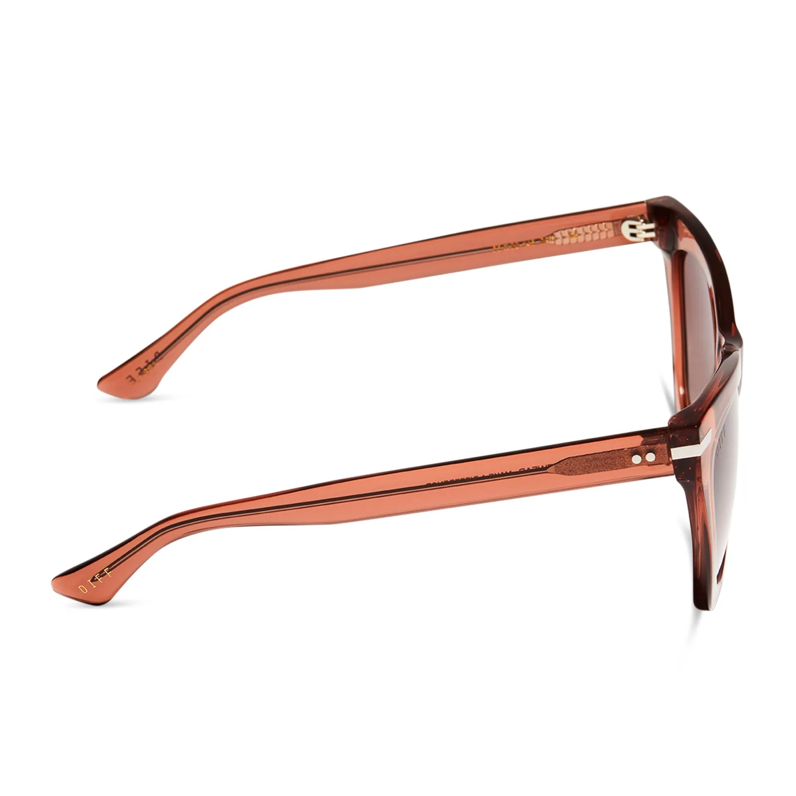 ALYSSA - DUSK + DUSK GRADIENT + POLARIZED SUNGLASSES sold by Diff Eyewear product image thumbnail 3