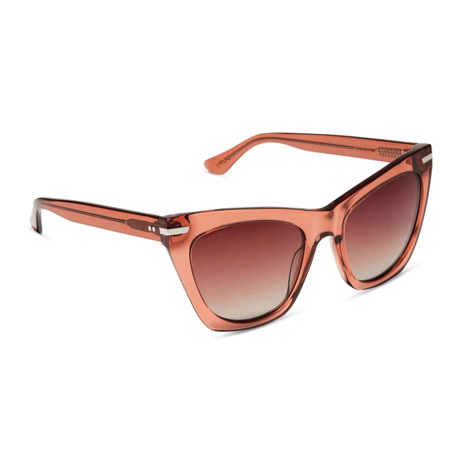 ALYSSA - DUSK + DUSK GRADIENT + POLARIZED SUNGLASSES sold by Diff Eyewear product image thumbnail 2