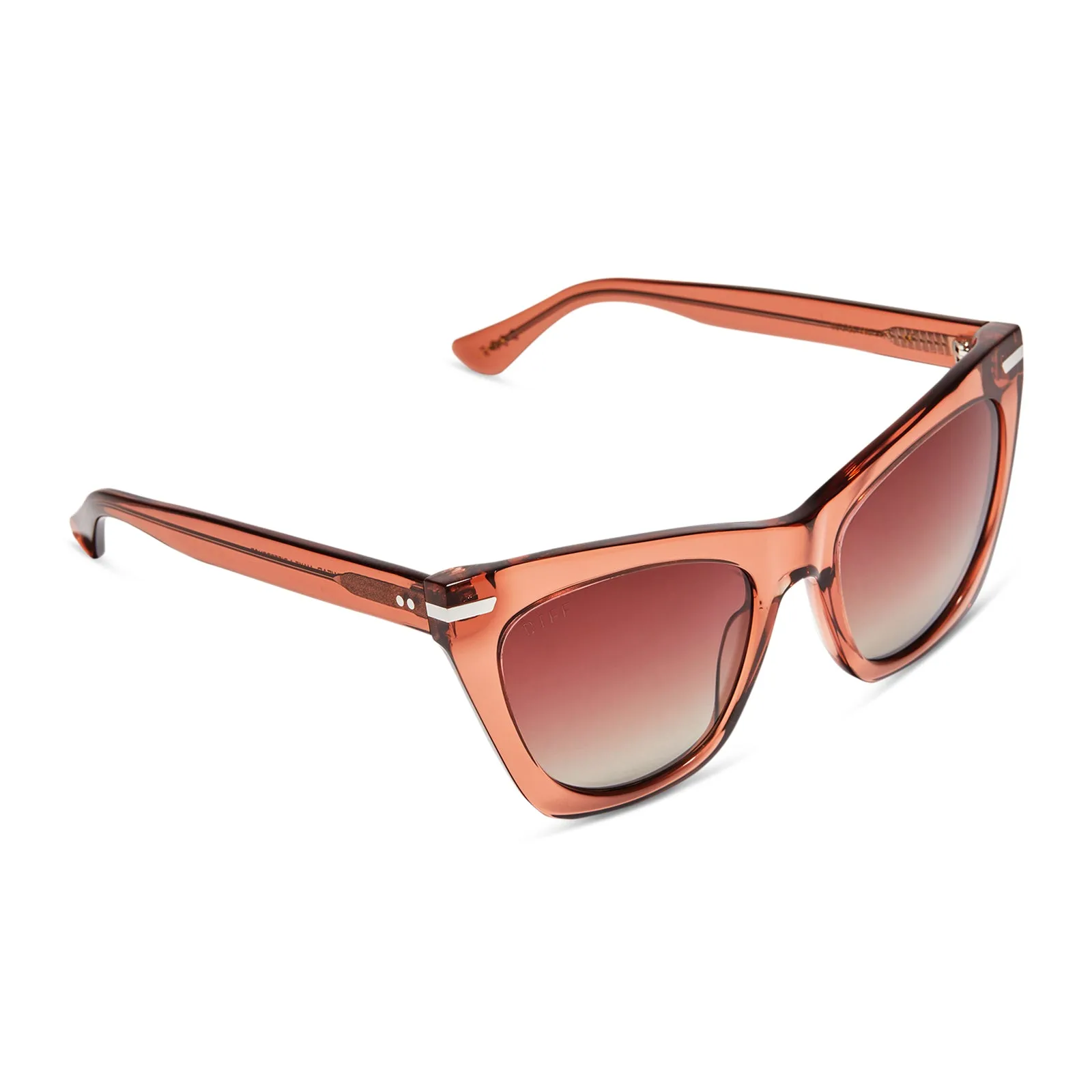 ALYSSA - DUSK + DUSK GRADIENT + POLARIZED SUNGLASSES sold by Diff Eyewear product image thumbnail 4