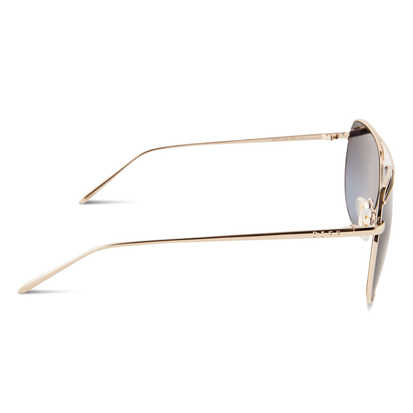 MAEVE - GOLD + BLUE GRADIENT SUNGLASSES sold by Diff Eyewear product image thumbnail 3
