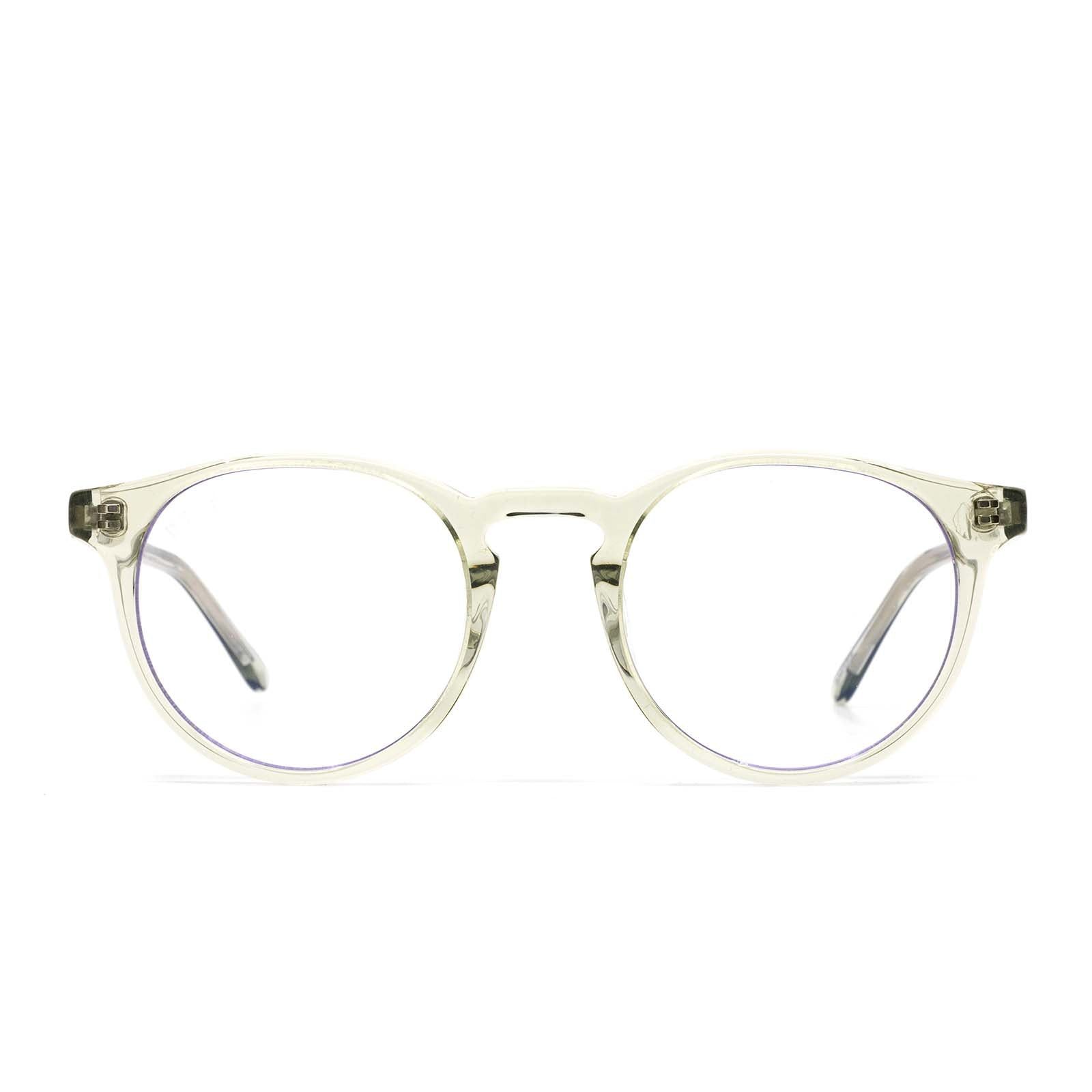 SAWYER - OLIVE CRYSTAL + BLUE LIGHT TECHNOLOGY GLASSES sold by Diff Eyewear