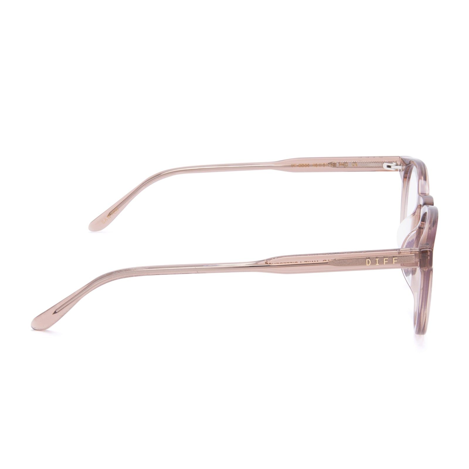 SAWYER - CAFÉ OLE + CLEAR GLASSES sold by Diff Eyewear product image thumbnail 5