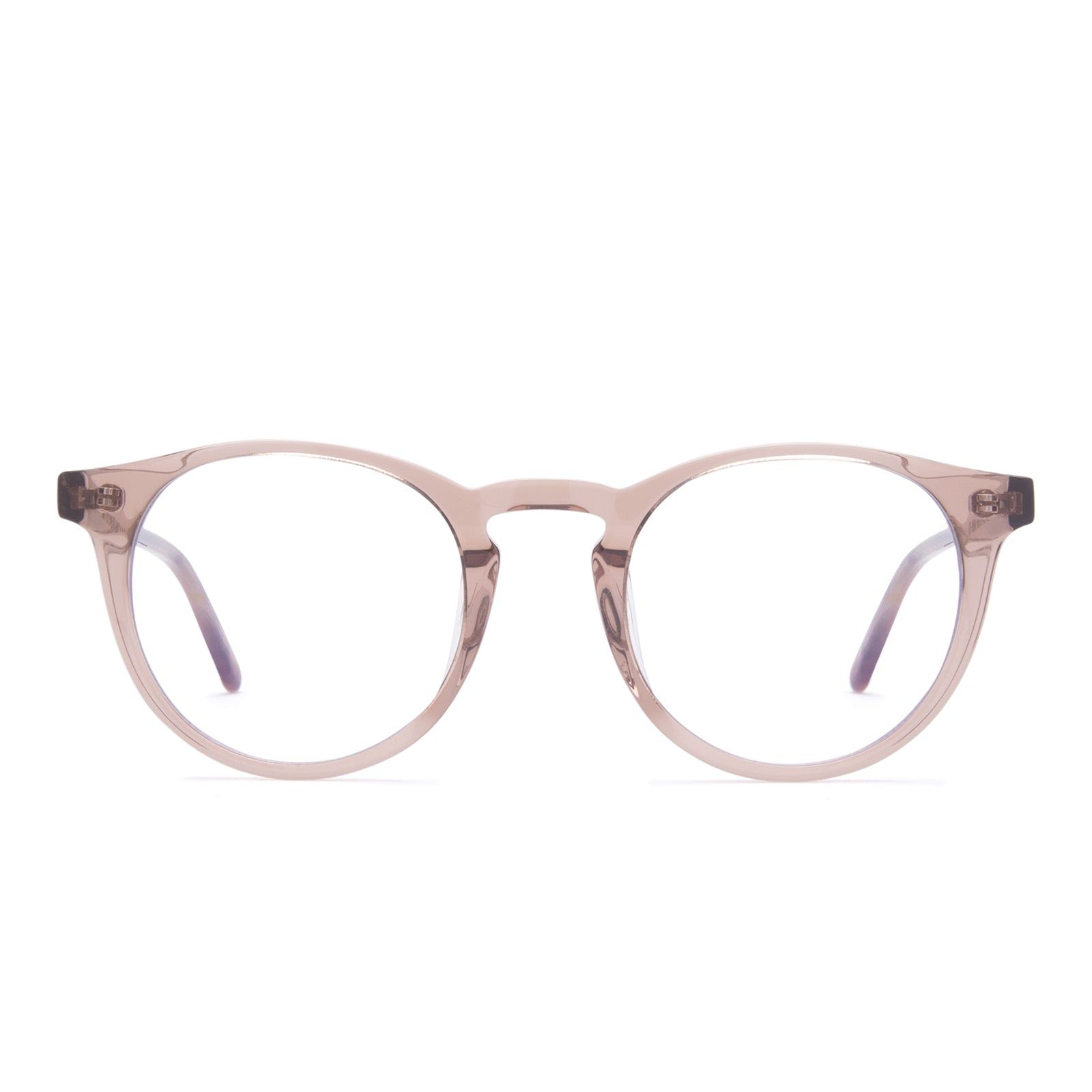 SAWYER - CAFÉ OLE + CLEAR GLASSES sold by Diff Eyewear
