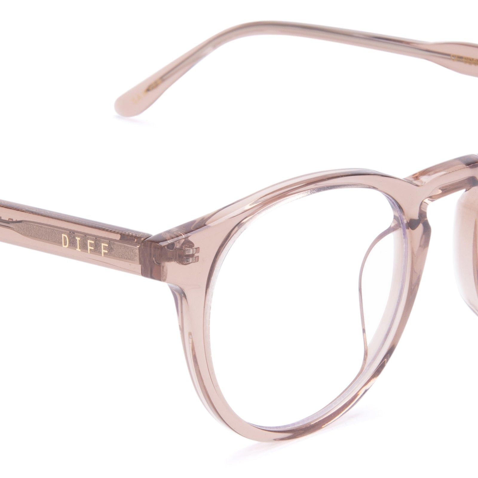 SAWYER - CAFÉ OLE + CLEAR GLASSES sold by Diff Eyewear product image thumbnail 4