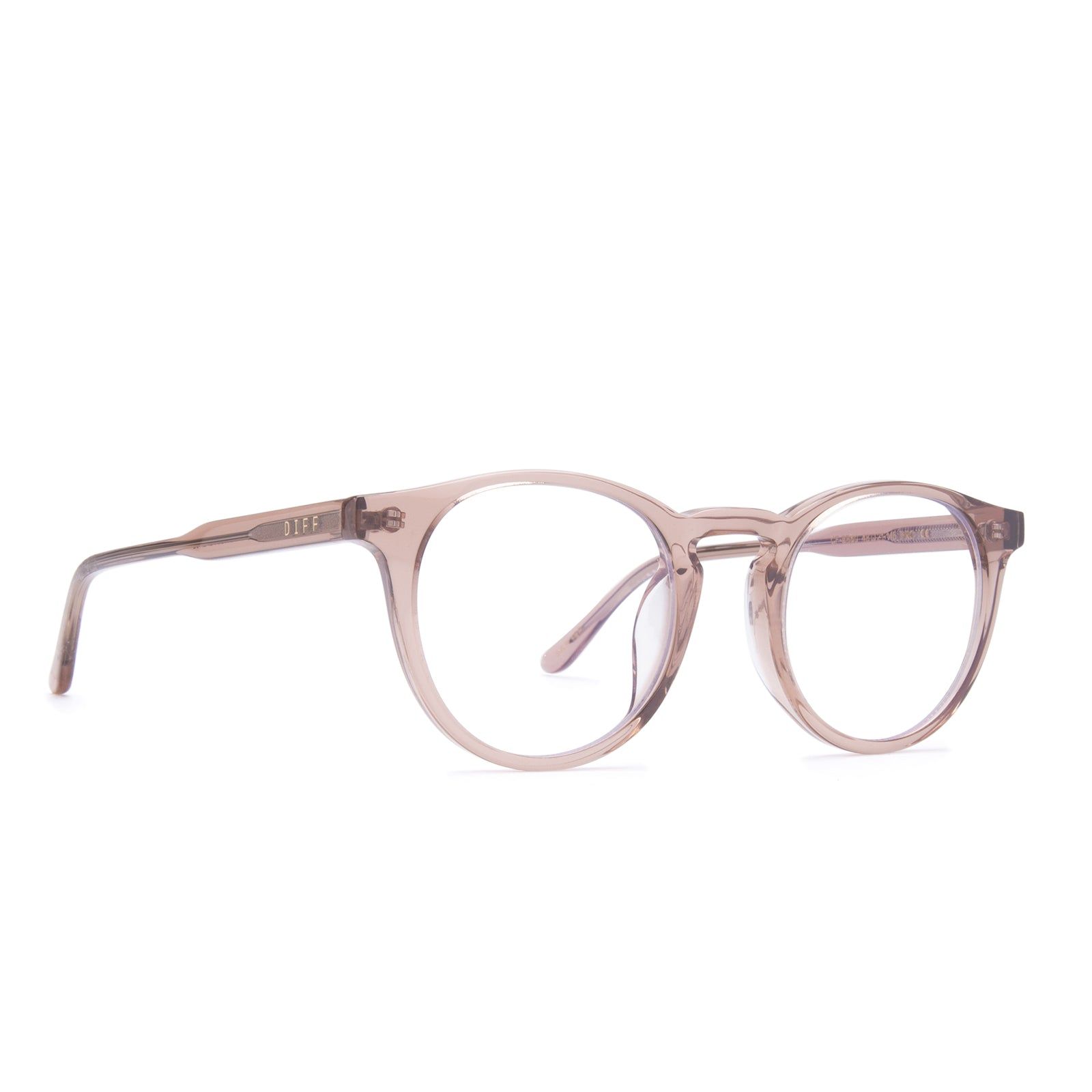 SAWYER - CAFÉ OLE + CLEAR GLASSES sold by Diff Eyewear product image thumbnail 2