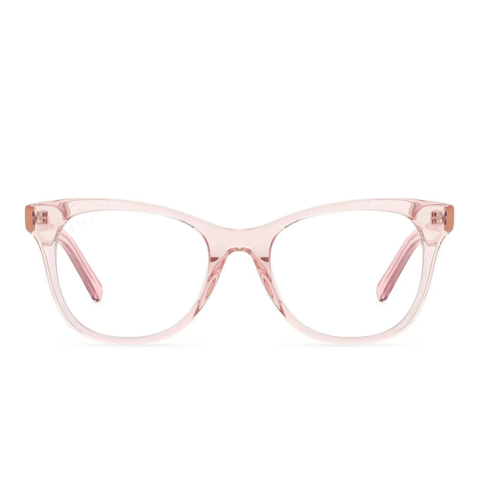 CARINA - AZALEA CRYSTAL + BLUE LIGHT TECHNOLOGY GLASSES sold by Diff Eyewear
