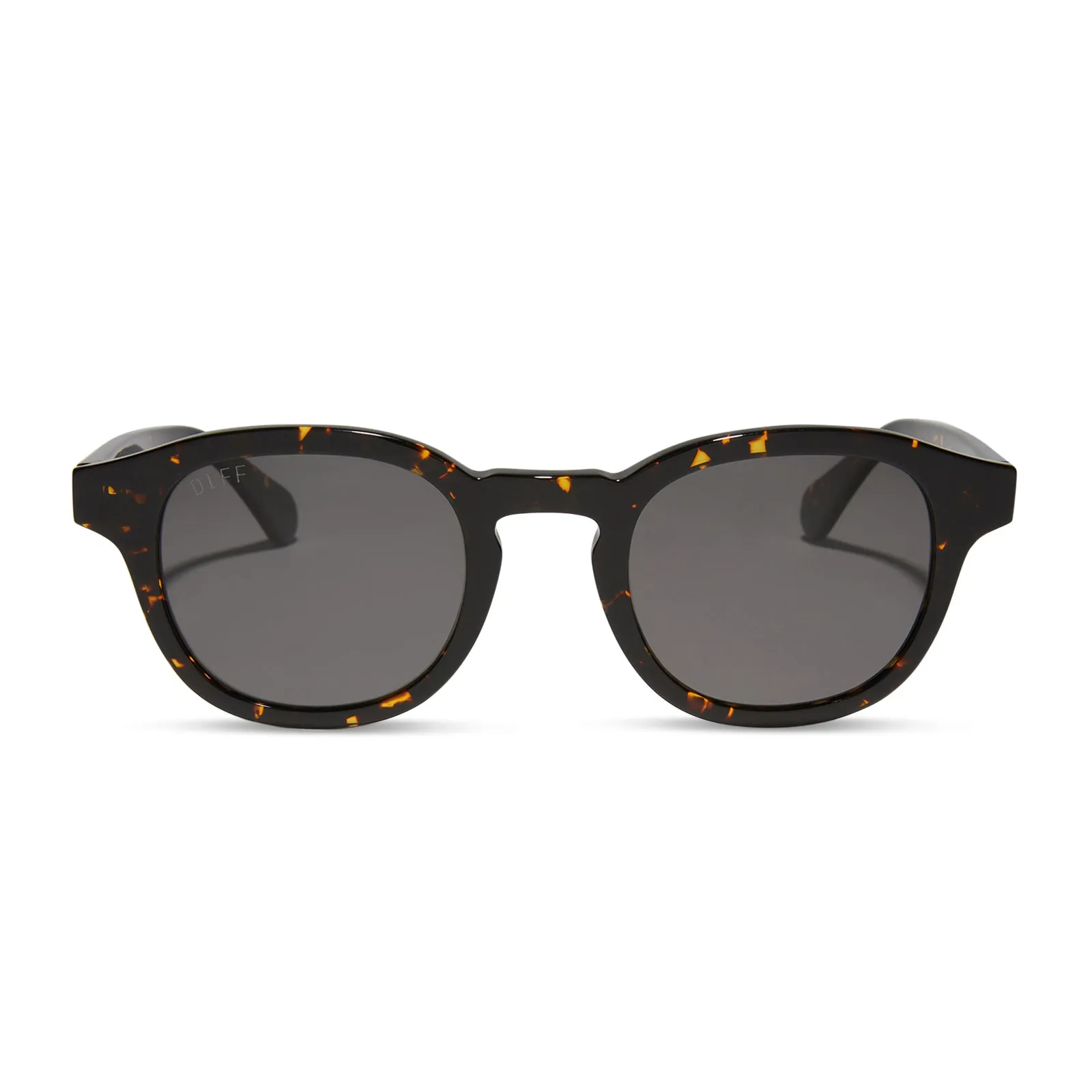 ARLO XL - FIERY TORTOISE + GREY + POLARIZED SUNGLASSES sold by Diff Eyewear