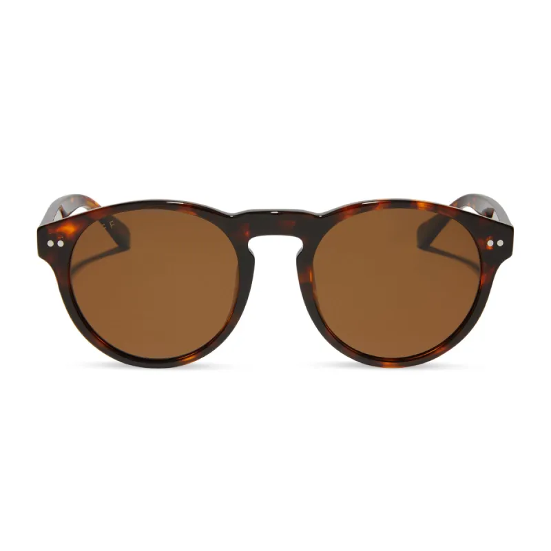 CODY - RICH TORTOISE + BROWN + POLARIZED SUNGLASSES sold by Diff Eyewear