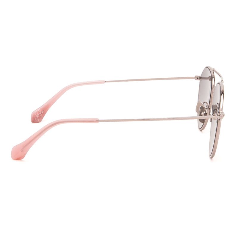 LAURA LEE - PEACHY + LIGHT GUNMETAL + BLUE FLASH POLARIZED sold by Diff Eyewear product image thumbnail 3