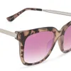 HAILEY - BLUSH TORTOISE + ROSE GRADIENT SUNGLASSES sold by Diff Eyewear