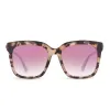 HAILEY - BLUSH TORTOISE + ROSE GRADIENT SUNGLASSES sold by Diff Eyewear