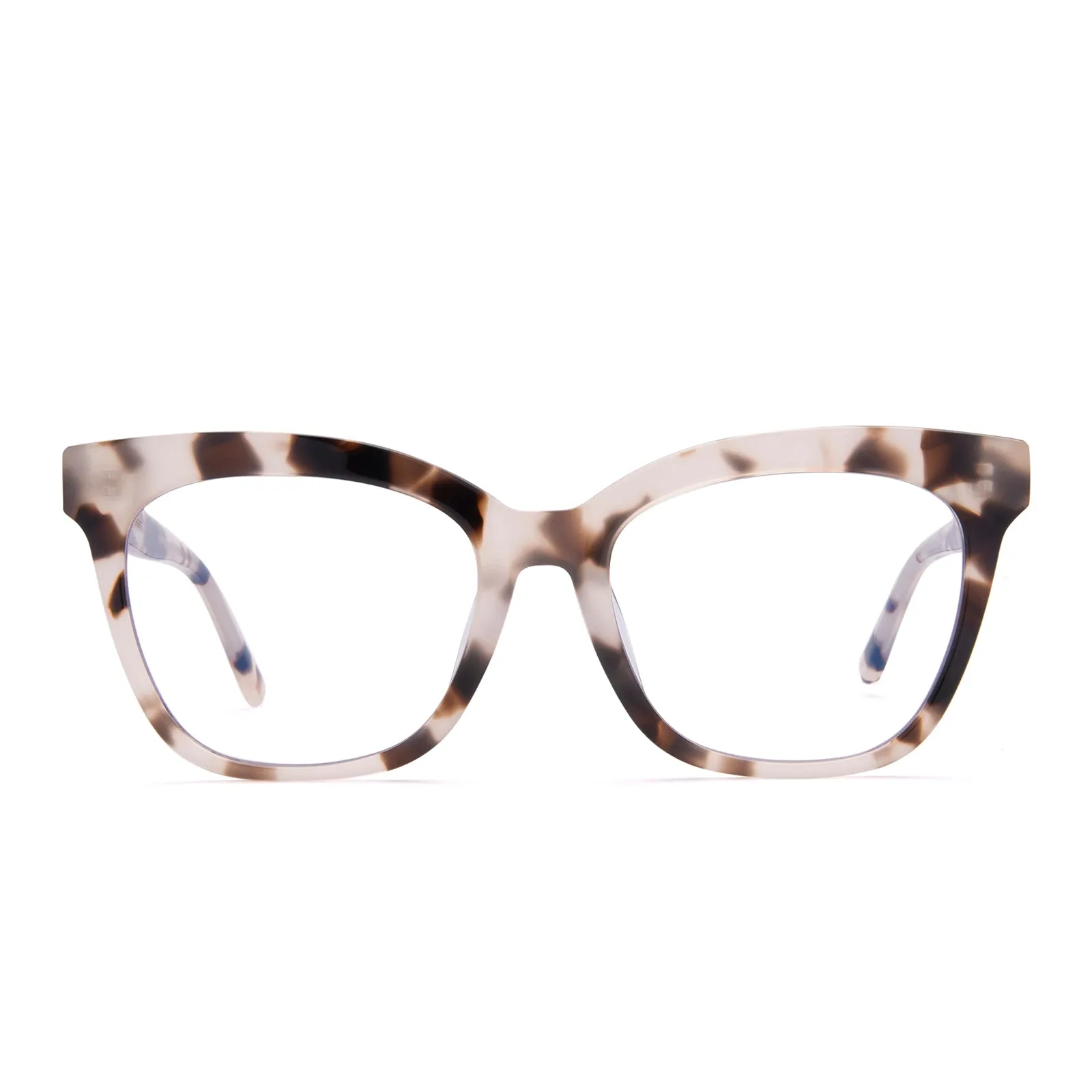 WINSTON - CREAM TORTOISE + BLUE LIGHT TECHNOLOGY GLASSES sold by Diff Eyewear