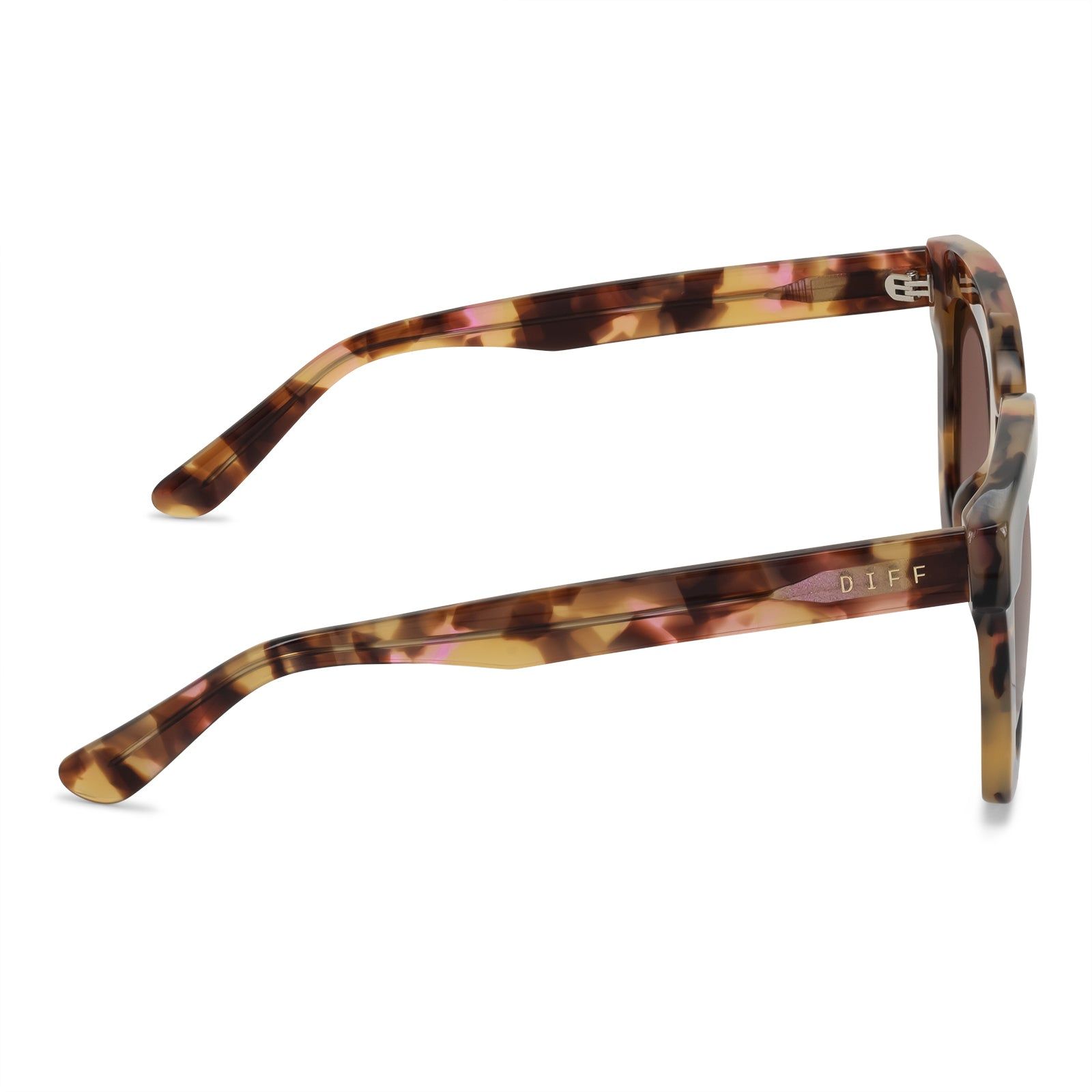 CARSON - LOTUS TORTOISE + BROWN GRADIENT SUNGLASSES sold by Diff Eyewear product image thumbnail 4