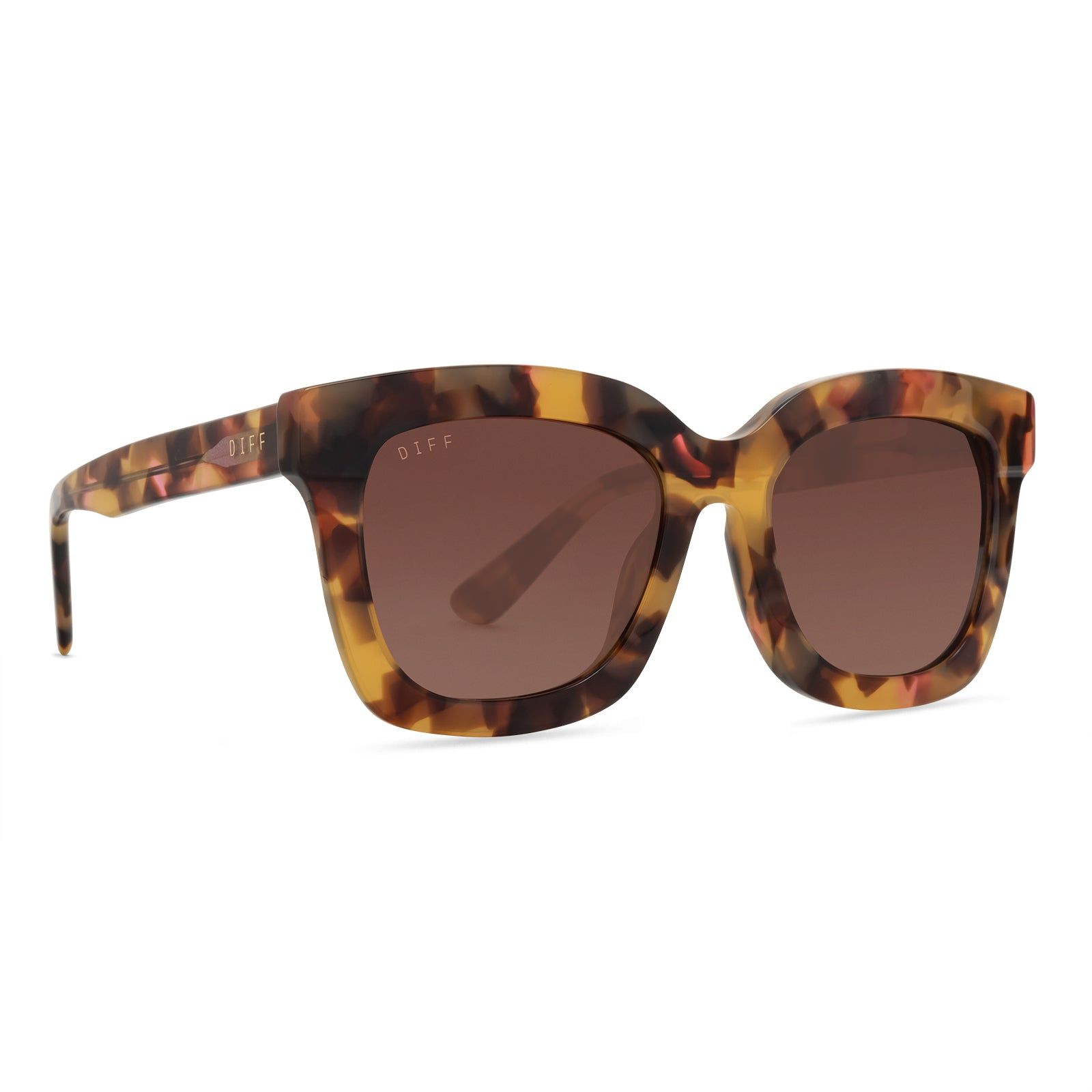 CARSON - LOTUS TORTOISE + BROWN GRADIENT SUNGLASSES sold by Diff Eyewear product image thumbnail 2